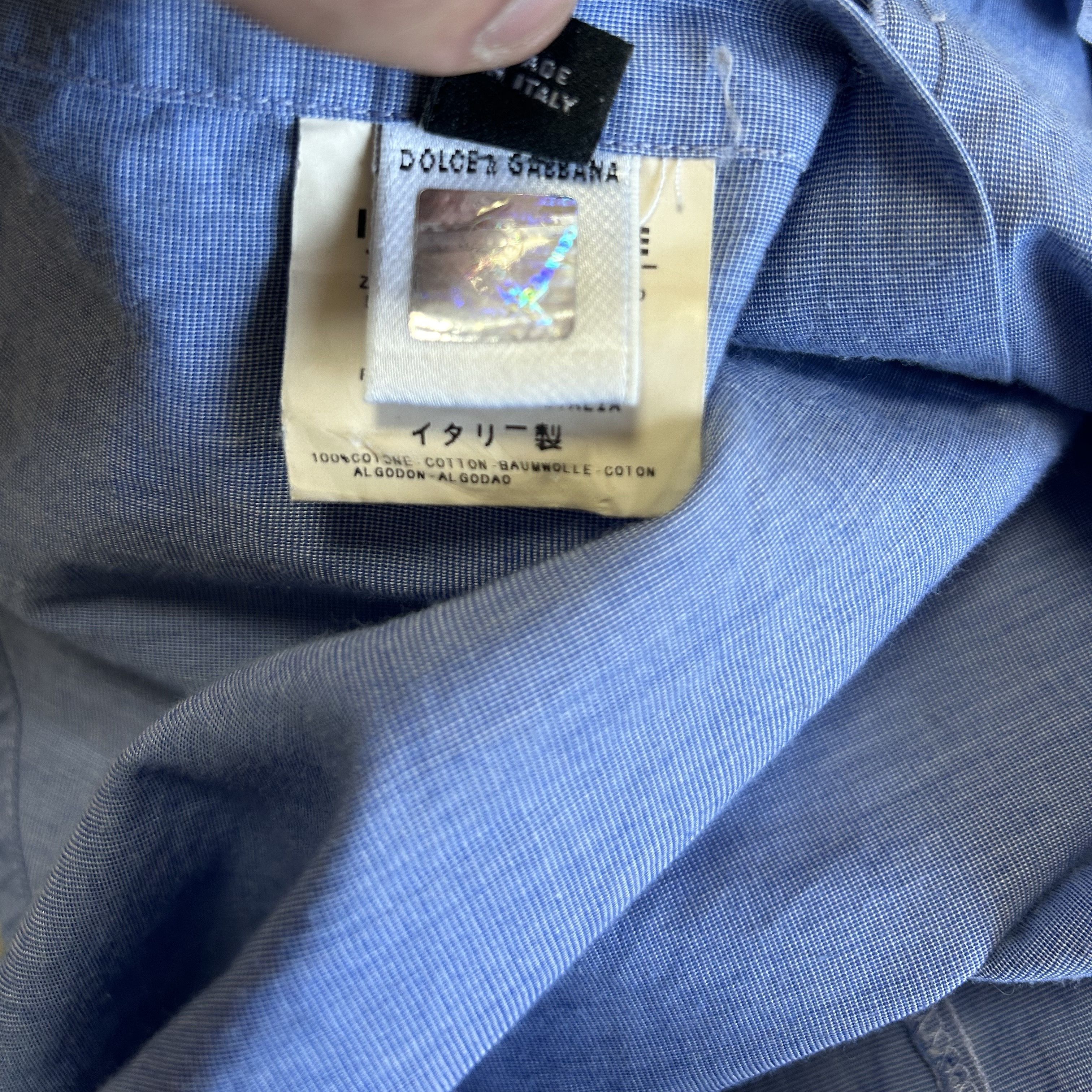 Dolce & Gabbana dolce gabbana like jeans shirt Size US M / EU 48-50 / 2 - 4 Thumbnail