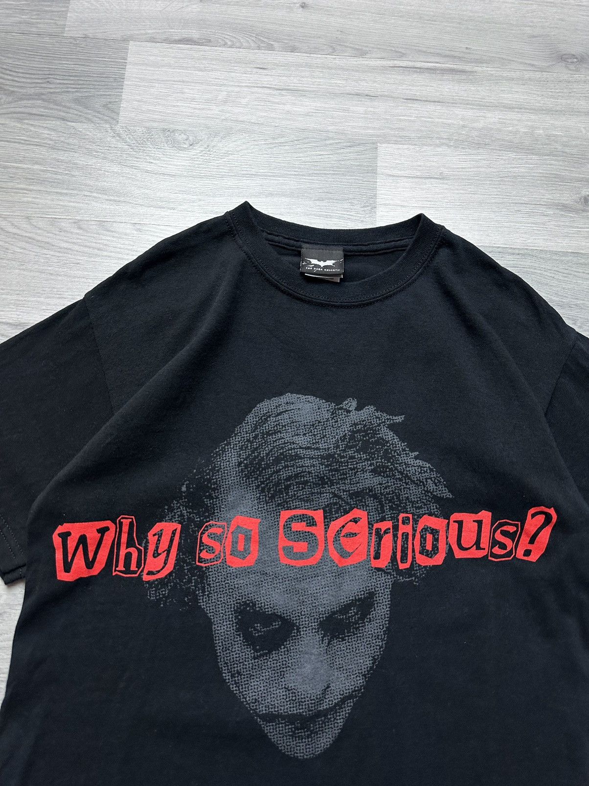 DC Comics × Gildan Vintage T-shirt DC comics Joker Why so serious? Gildan 2008 Size US S / EU 44-46 / 1 - 3 Thumbnail