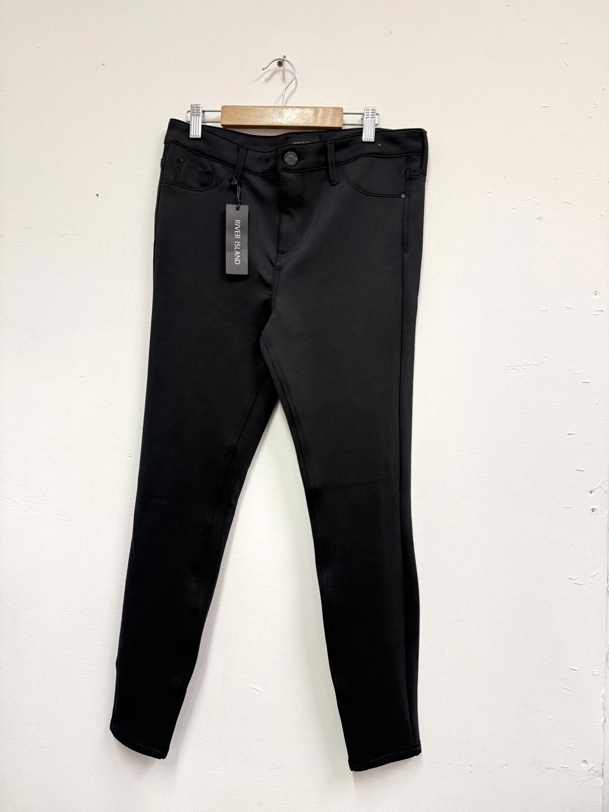 River Island River Island Women's Black Skinny Jeans Size 32" / US 10 / IT 46 - 1 Thumbnail