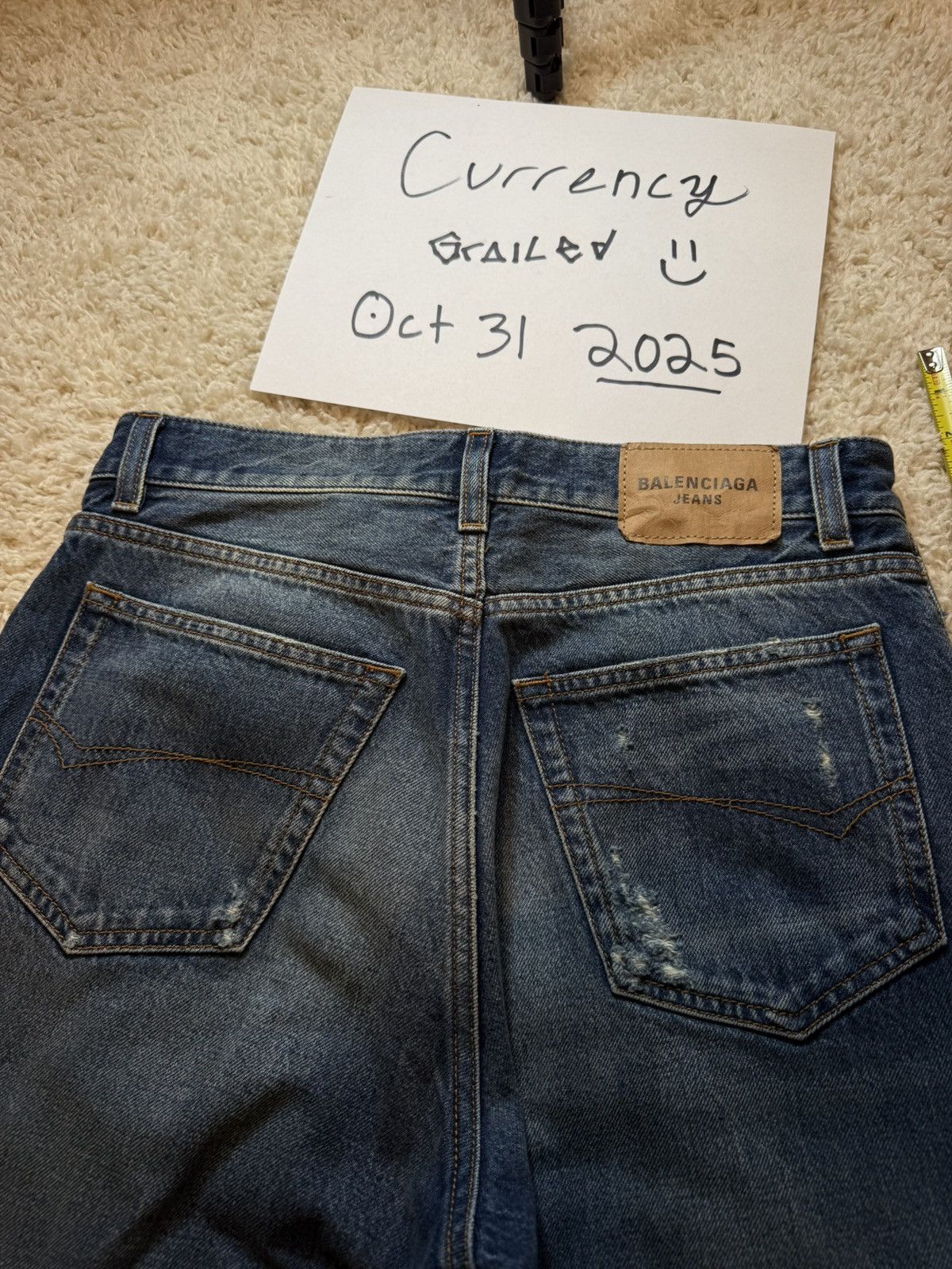 Balenciaga Balenciaga Heal Bite Jean Denim Size US 30 / EU 46 - 9 Thumbnail