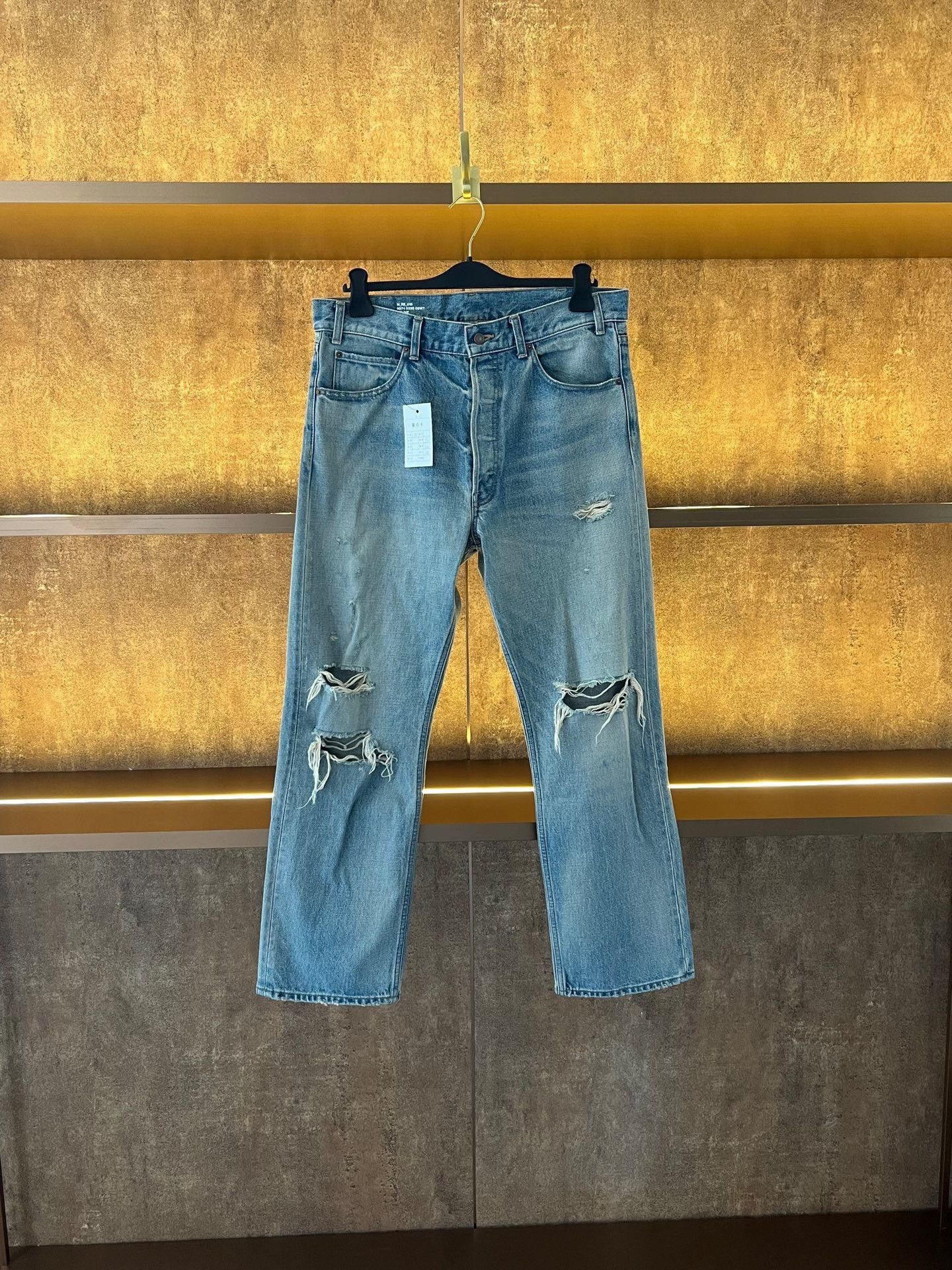 Celine Celine Distressed Jeans Size US 33 - 1 Thumbnail