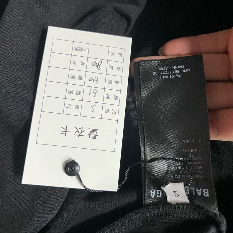 Balenciaga Balenciaga Black Hooded Sweater with Holes-2505 Size US S / EU 44-46 / 1 - 7 Thumbnail
