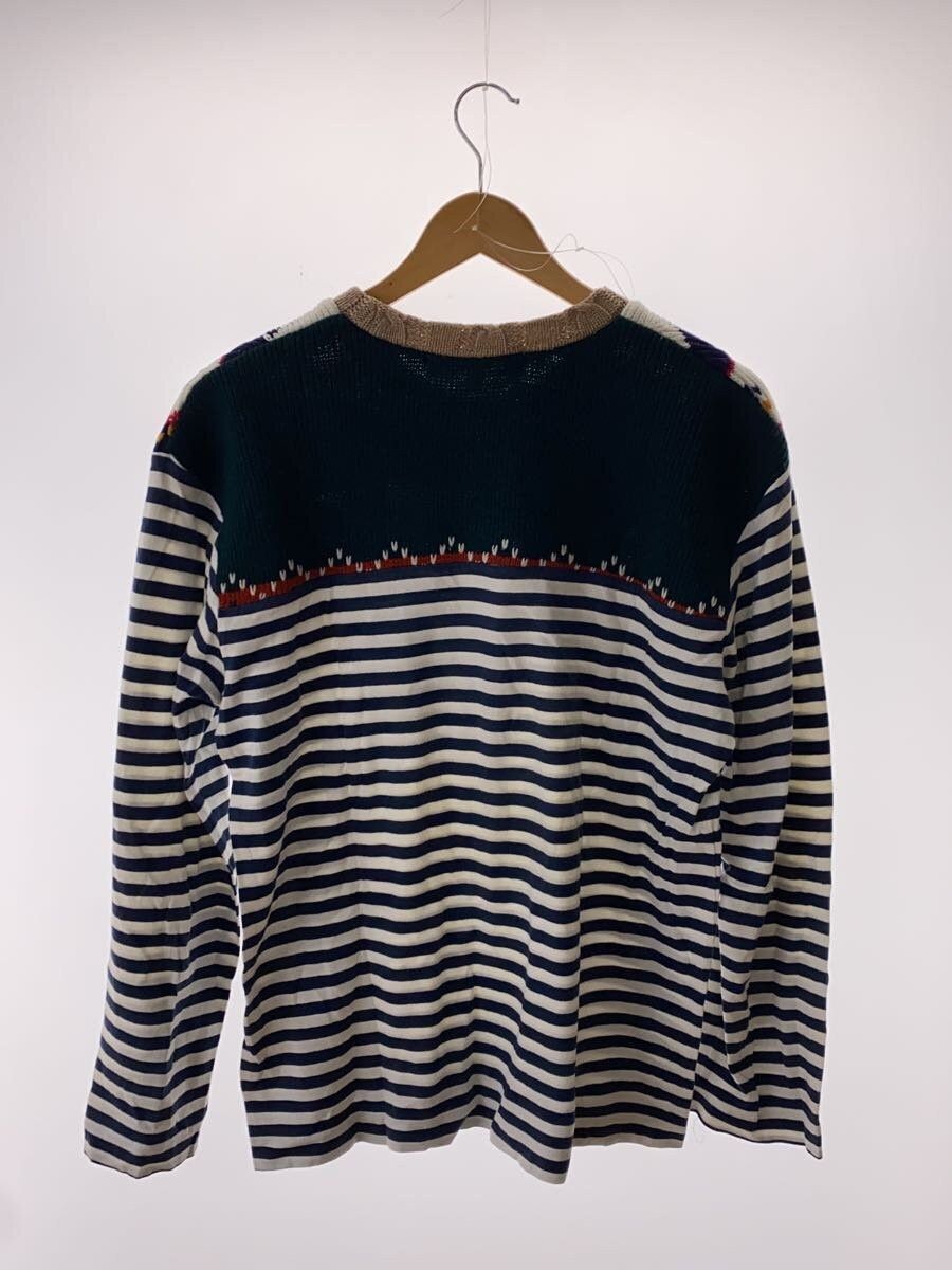 Comme des Garcons Hybrid Knit Striped Long Sleeve Tee Size US L / EU 52-54 / 3 - 2 Thumbnail