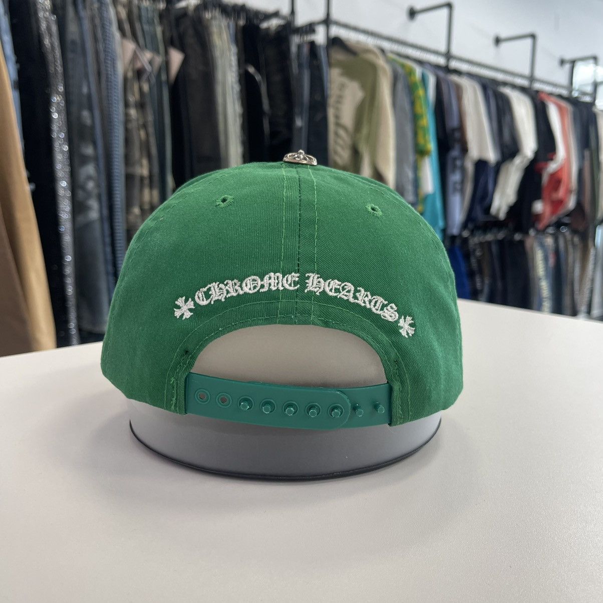 Chrome Hearts Chrome Hearts Baseball Hat Green/Yellow Size ONE SIZE - 3 Thumbnail