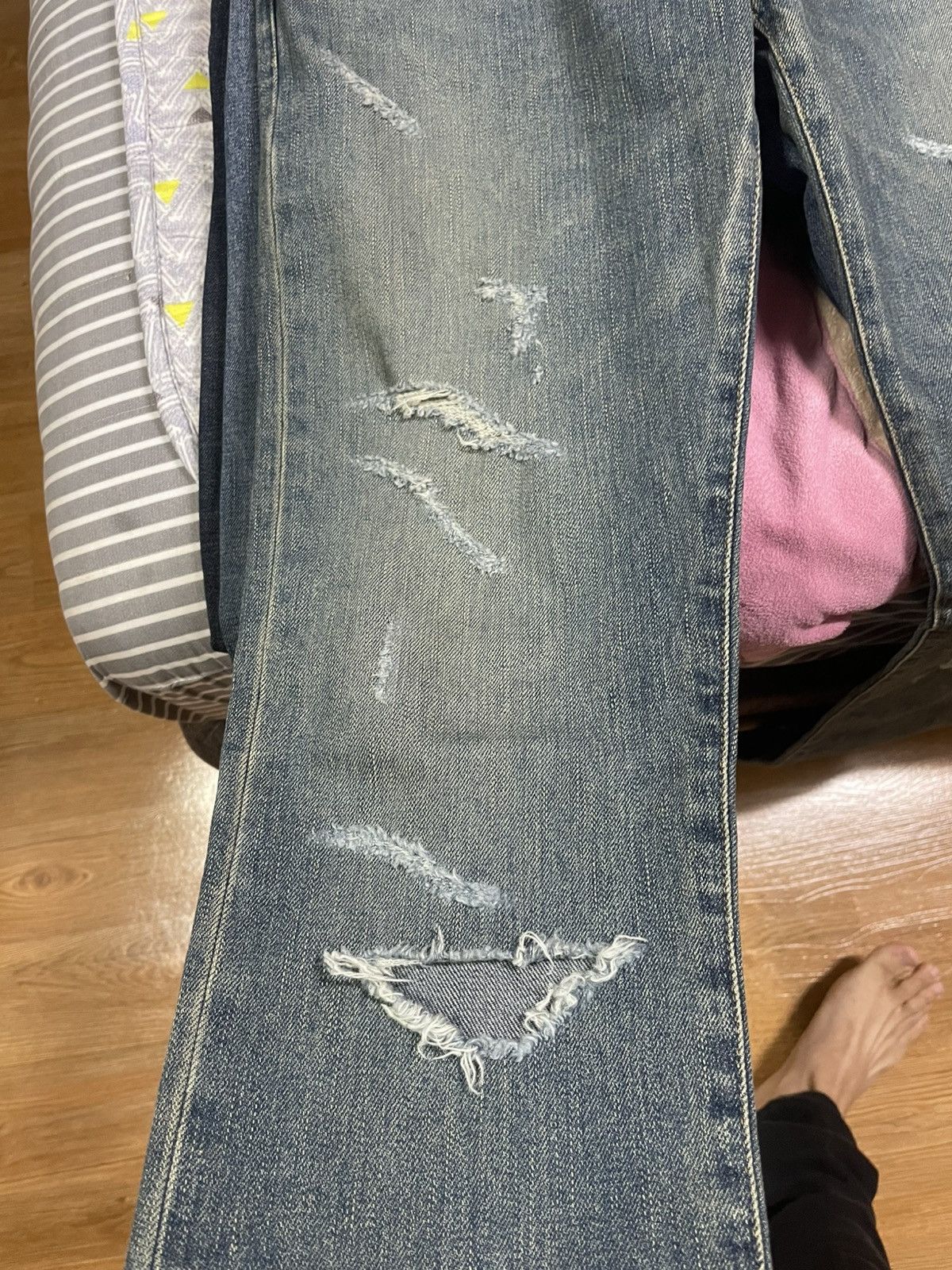 Saint Laurent Paris 15fw Saint Laurent Hedi Slimane D02 Jeans Size US 30 / EU 46 - 9 Thumbnail