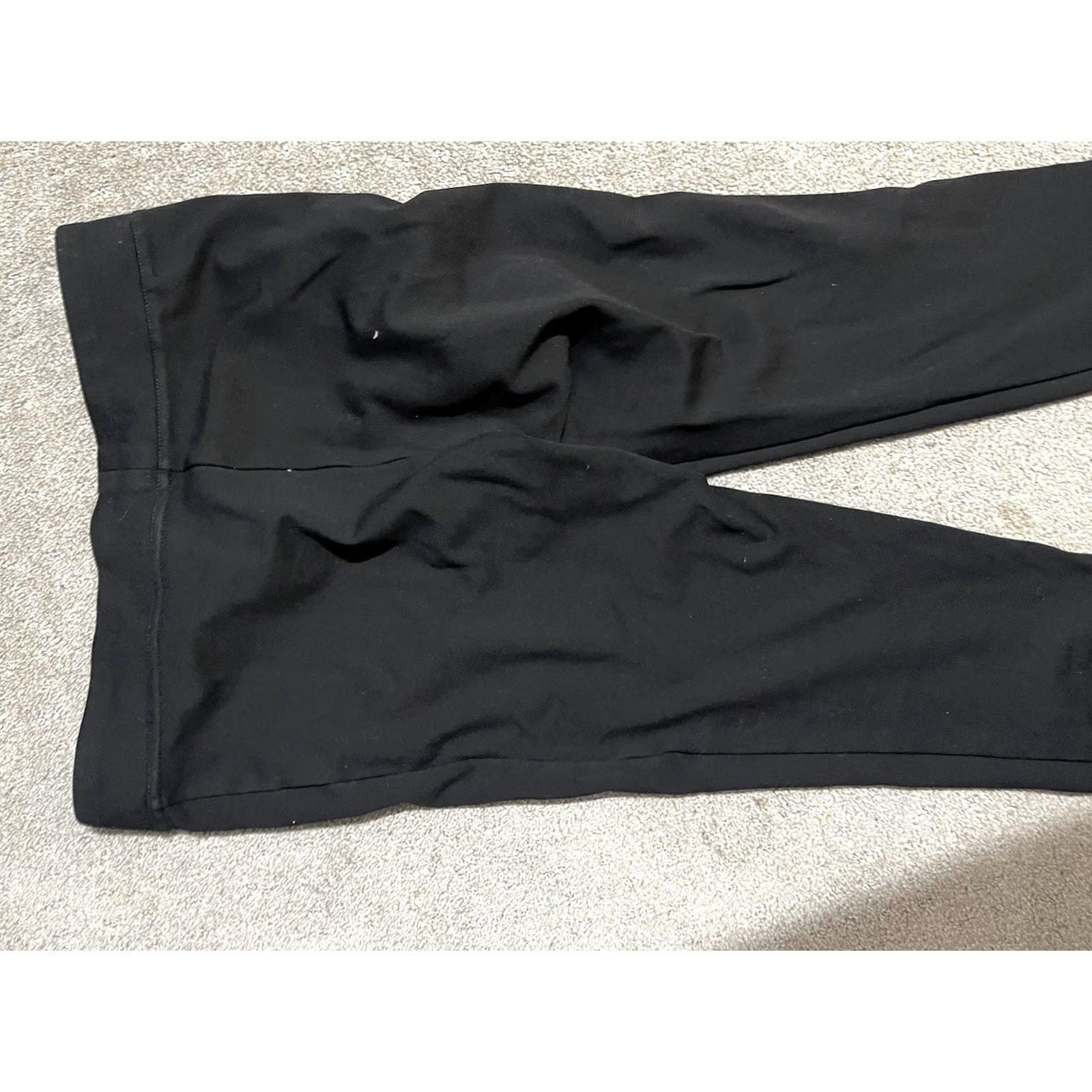 Calvin Klein CALVIN KLEIN Womens Leggings Pull On Skinny Pants Black Sz-S Small Size 30" / US 8 / IT 44 - 4 Thumbnail