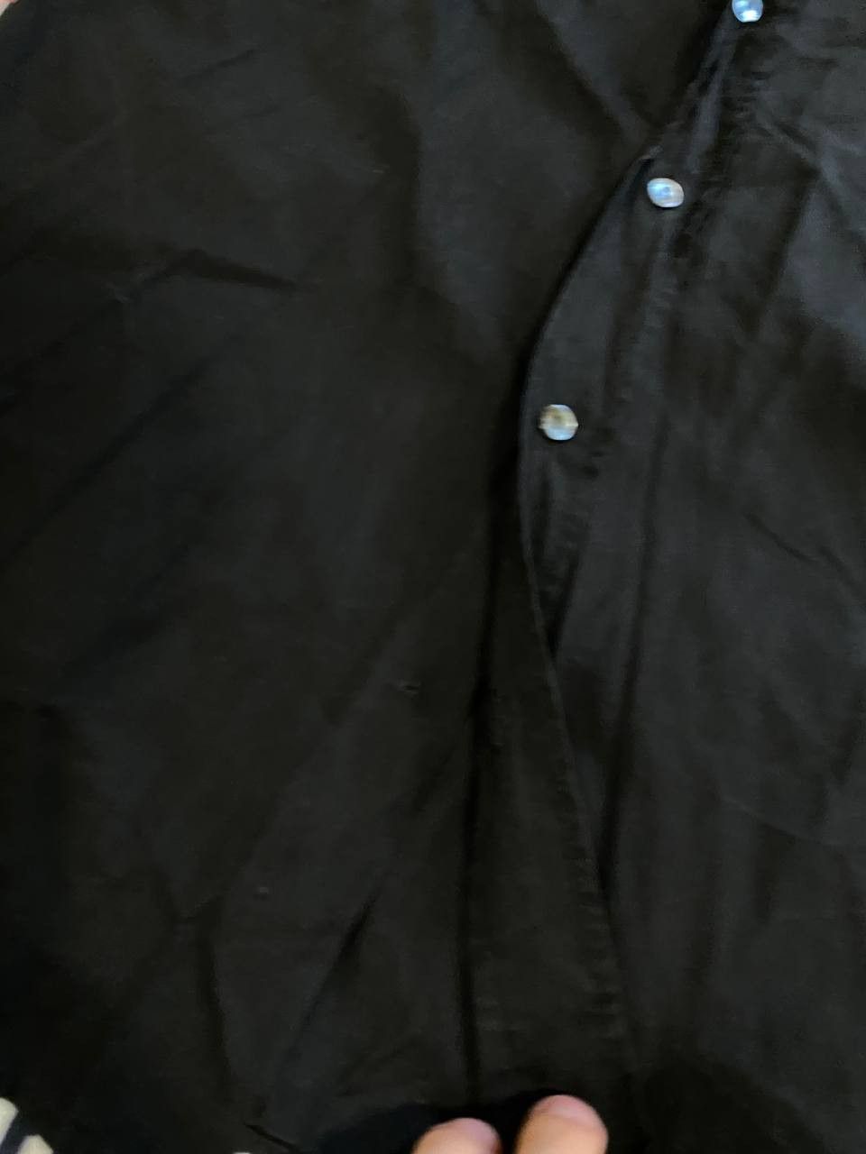 Dolce & Gabbana Luxury Dolce & Gabbana Black Button Up Shirt Size US M / EU 48-50 / 2 - 6 Thumbnail