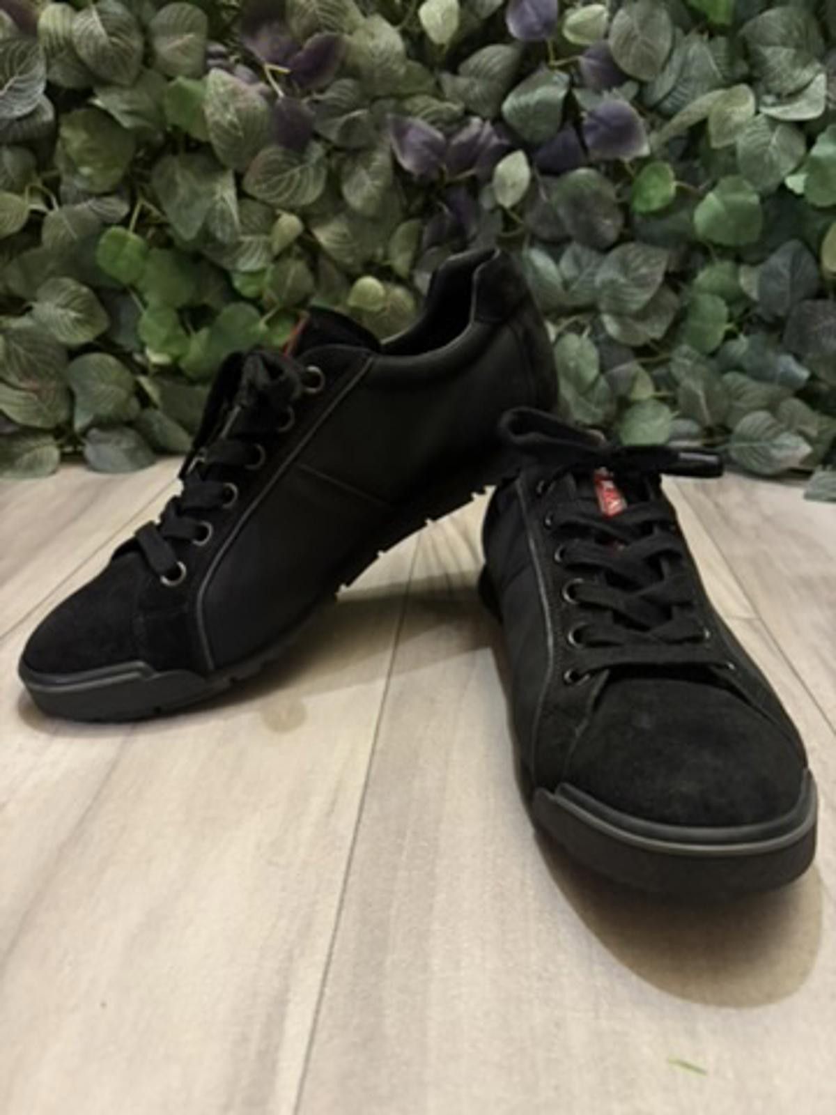 Prada Prada Black Men's Sneakers Sz 10.5 Size US 10.5 / EU 43-44 - 1 Thumbnail