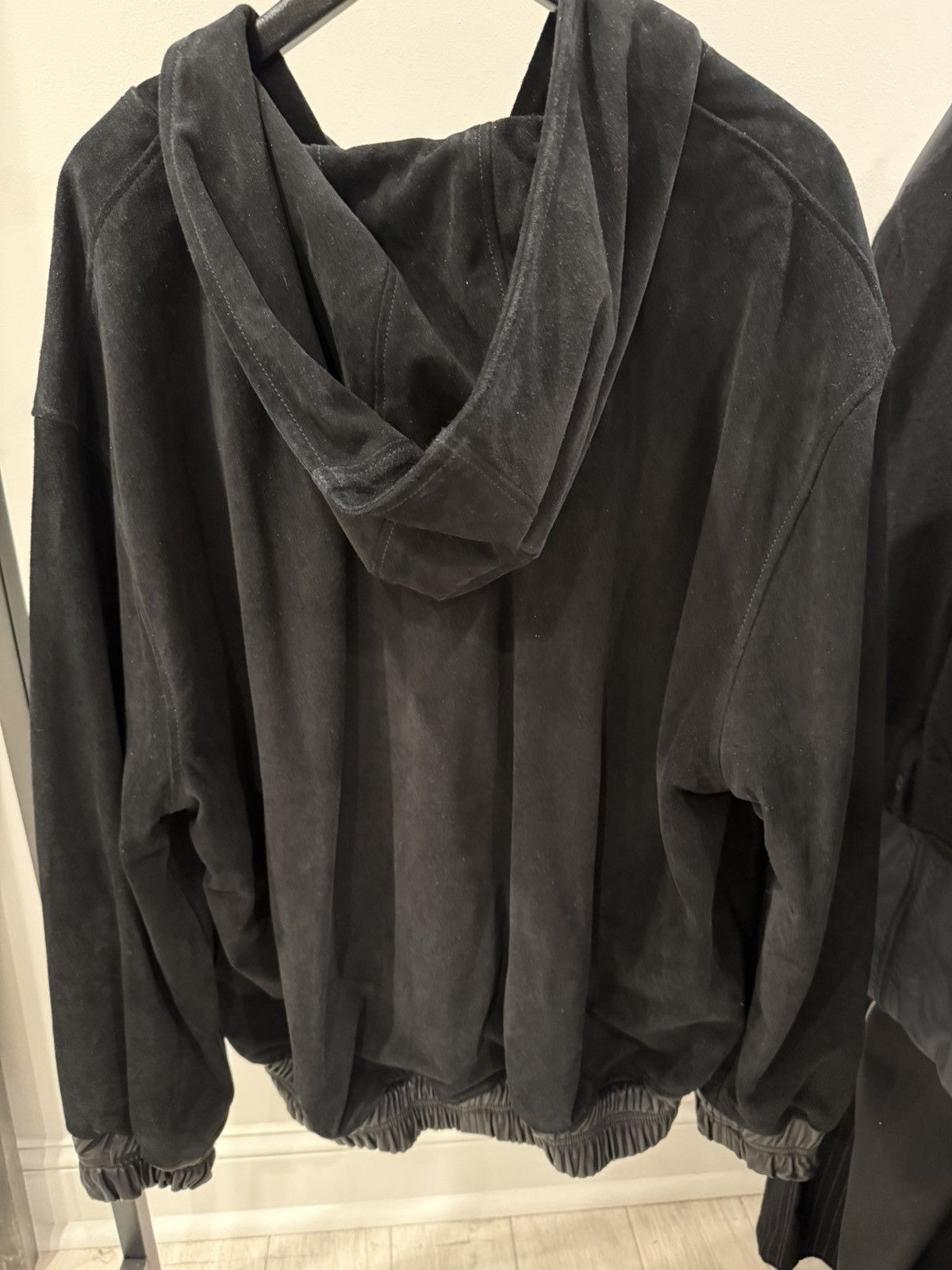 Other Davide Suede Hooded Bomber Size US XL / EU 56 / 4 - 6 Thumbnail