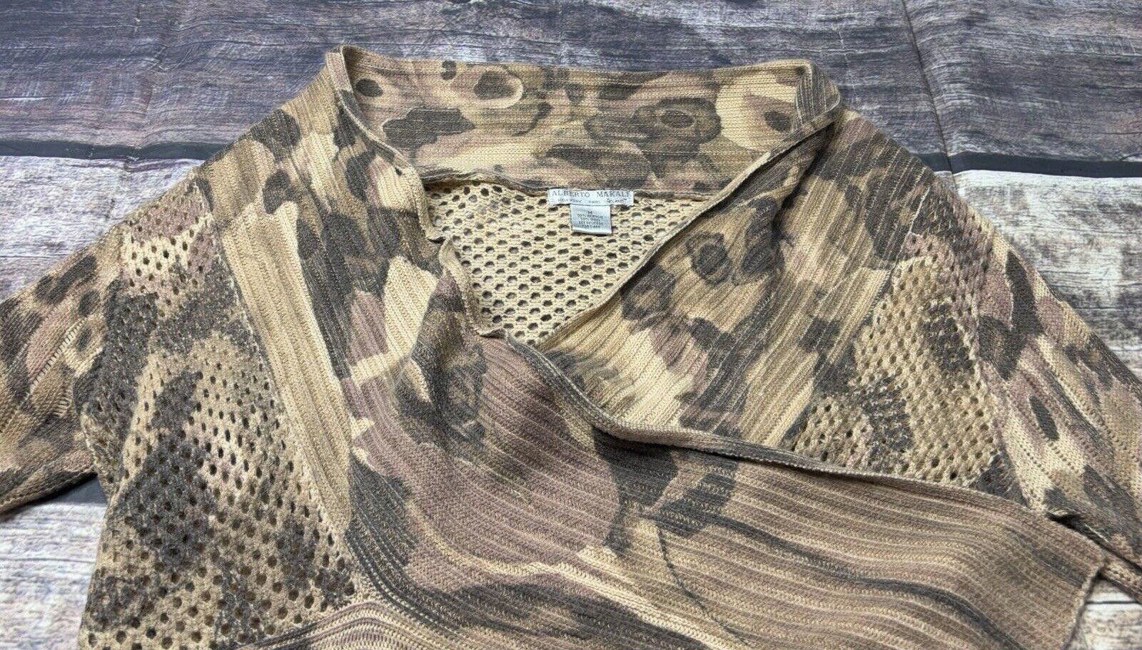Other Alberto Makali Sweater Women's Medium Wrap Wool Blend Size M / US 6-8 / IT 42-44 - 4 Thumbnail