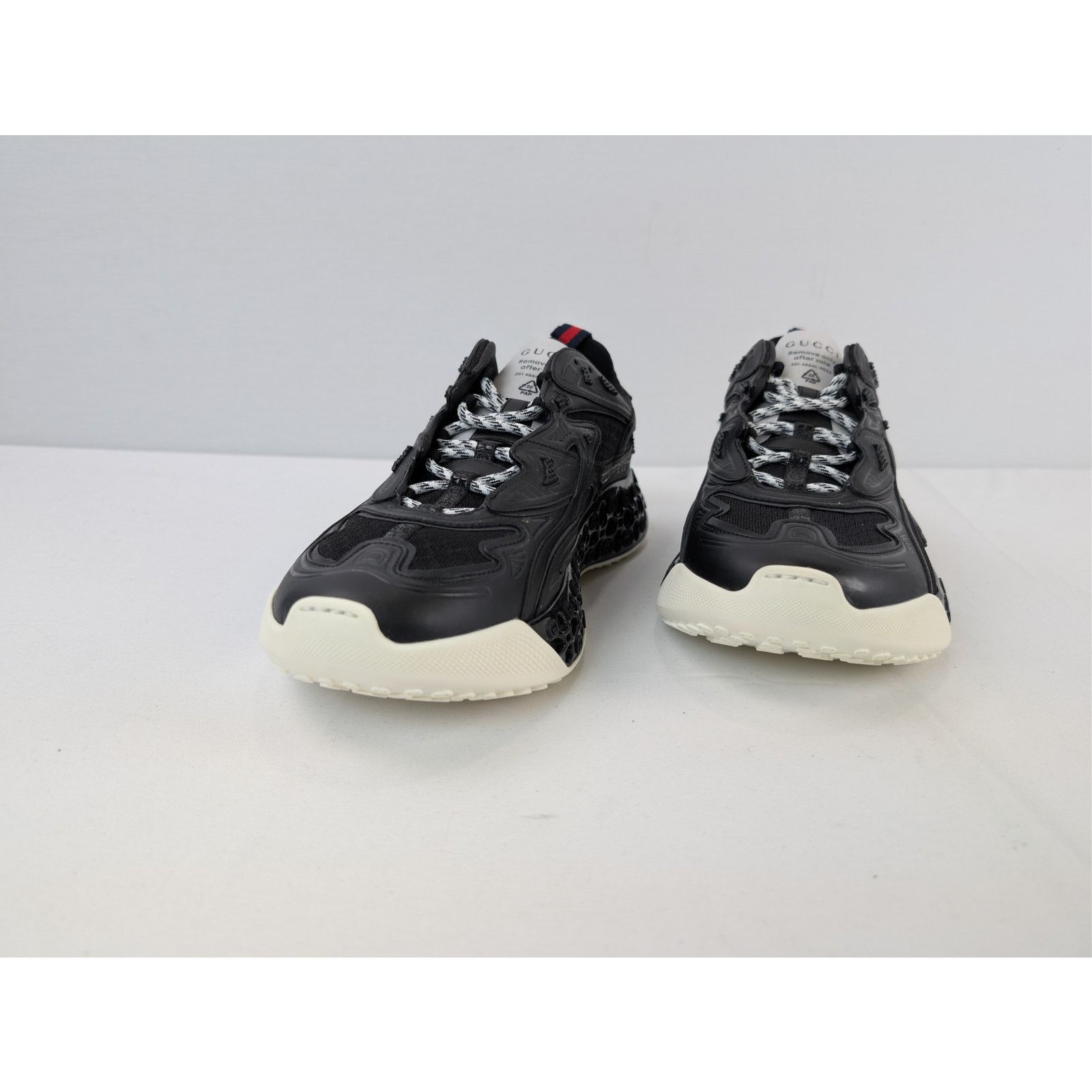 Gucci o1rshd1 Cub3d Trainer Sneakers in black Demetra and mesh Size US 8.5 / EU 41-42 - 7 Thumbnail