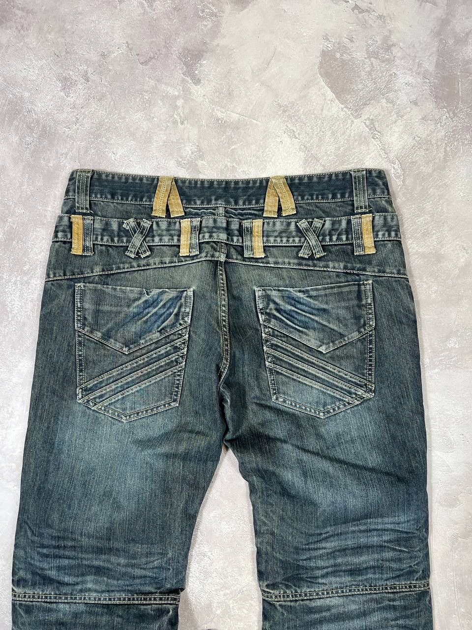 Diesel × Vintage Vintage Diesel Style Distressed Baggy Pants Size US 36 / EU 52 - 7 Thumbnail