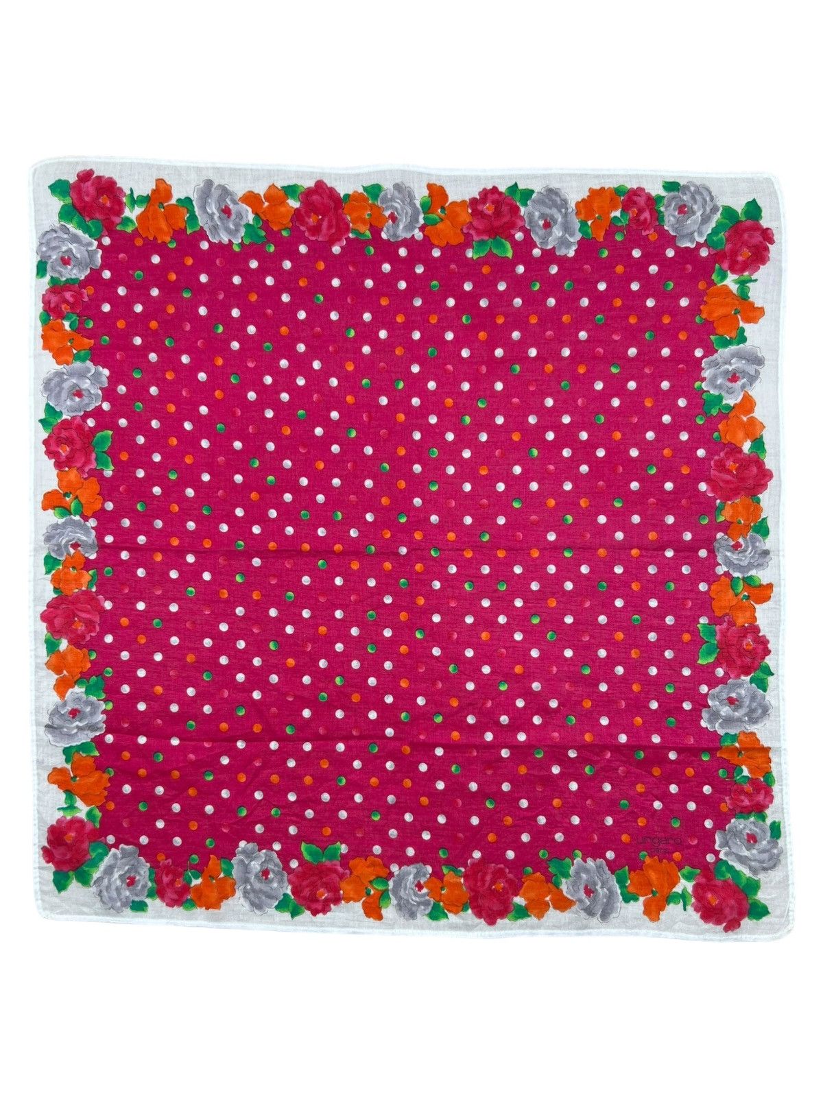 Ungaro Paris Ungaro Paris Handkerchief Neckerchief Bandana Pocketsquare Size ONE SIZE - 2 Thumbnail