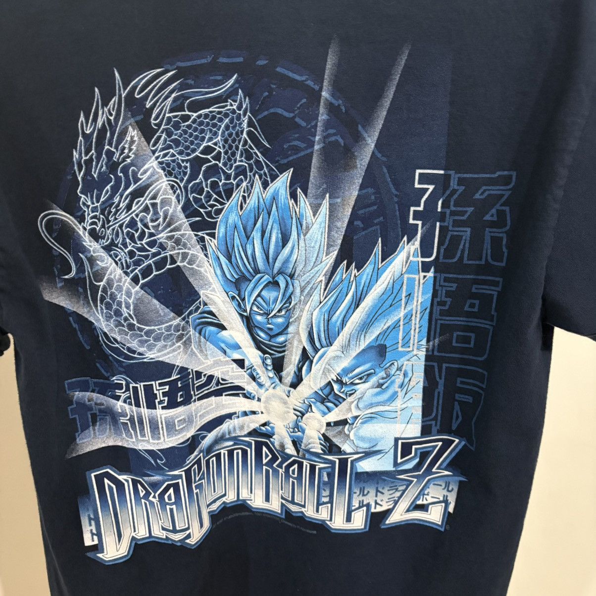 Japanese Brand × Vintage Vintage Dragonball Z Goku & Gohan large print shirt Size US L / EU 52-54 / 3 - 2 Thumbnail