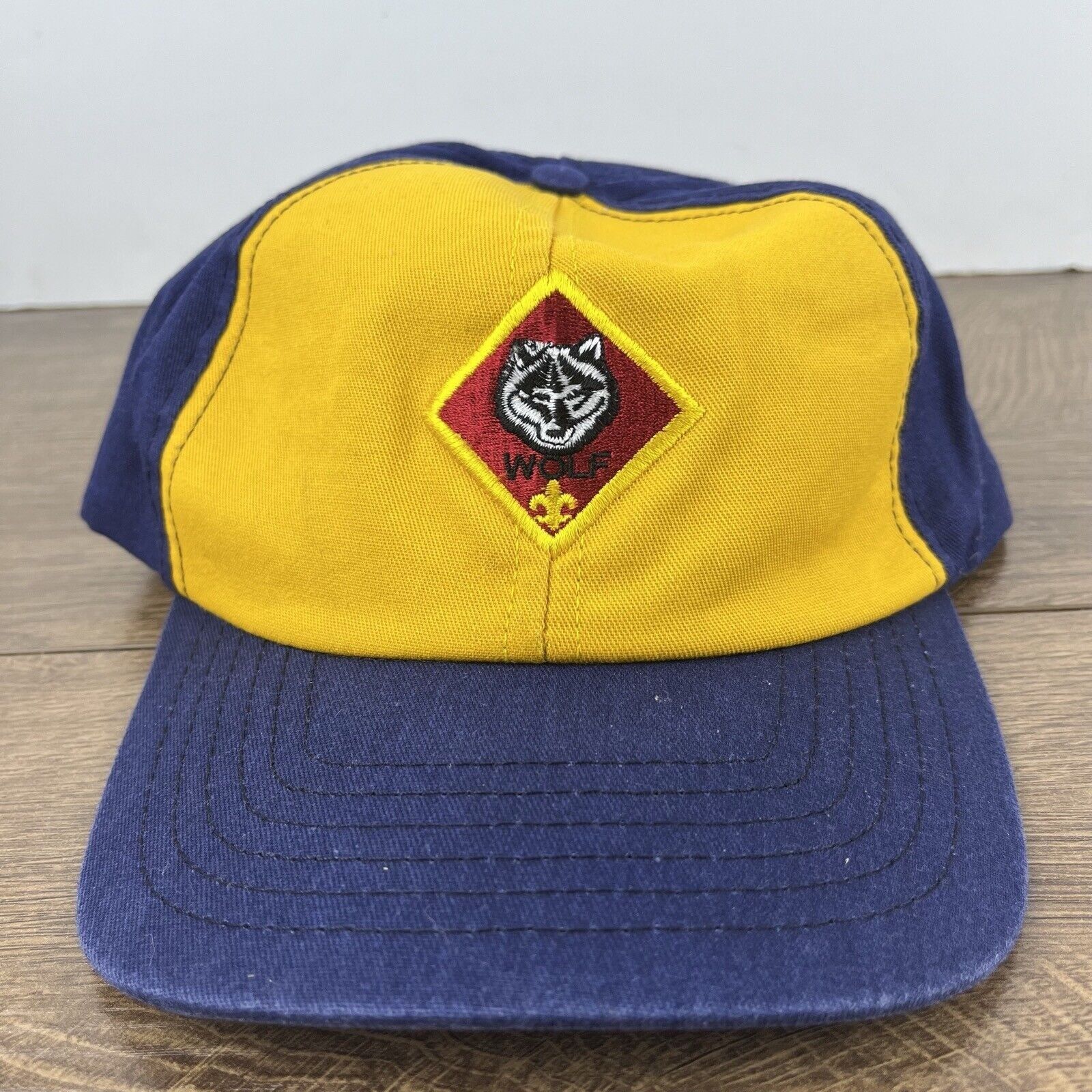 Other Wolf Hat Wolf Adjustable Hat Yellow Hat Adjustable Yellow Ad Size ONE SIZE - 3 Thumbnail