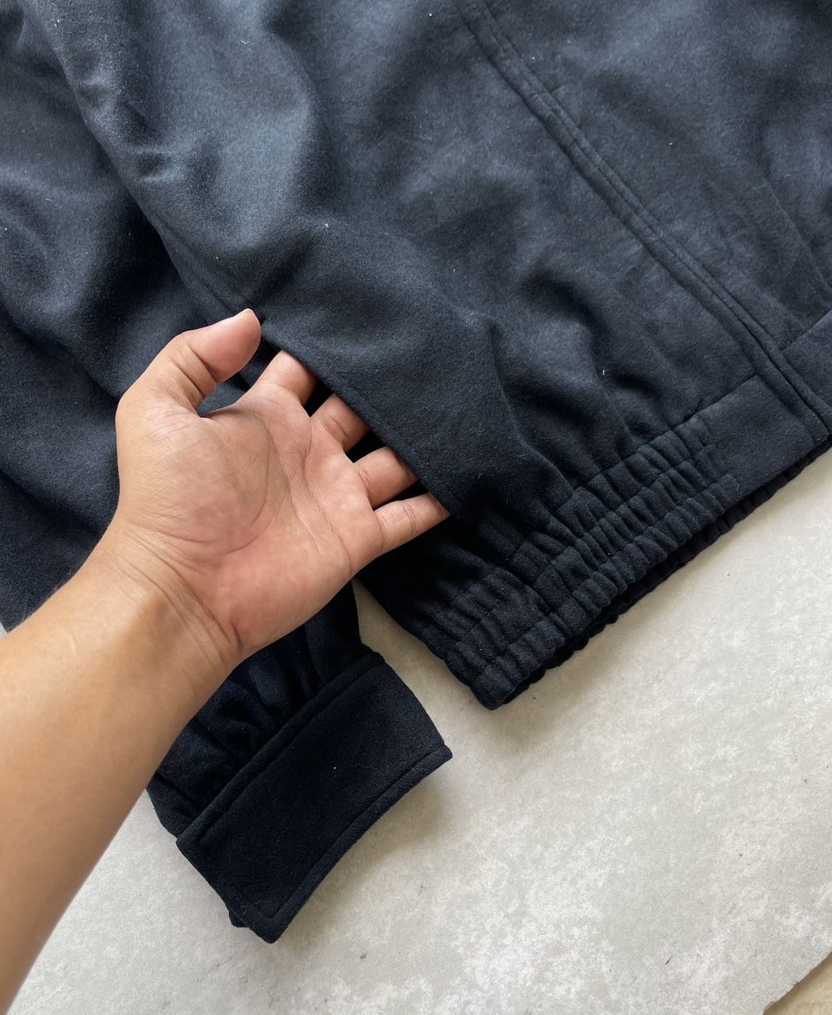 Alexander Wang × Uniqlo Uniqlo Women's Brushed Jersey Oversized Blouson Size S / US 4 / IT 40 - 4 Thumbnail