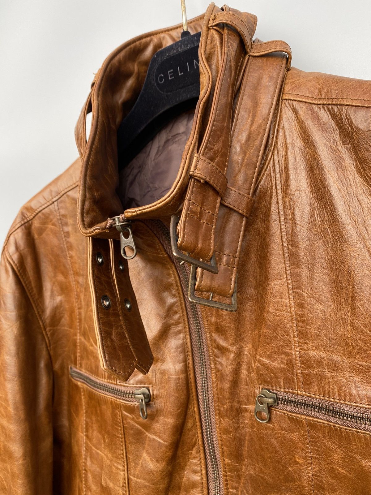 Tornado Mart 2000’s- Tornado Mart- Horsehide Leather Jacket Size US S / EU 44-46 / 1 - 7 Thumbnail