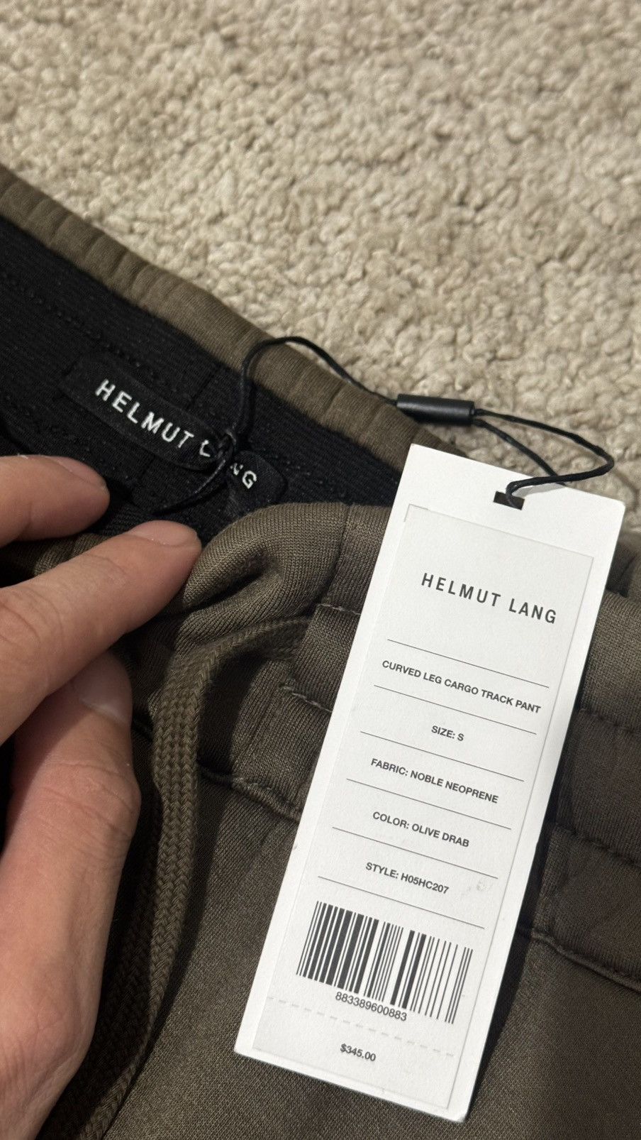 Helmut Lang Helmut Lang Curved Legged Track Pants Size US 30 / EU 46 - 6 Thumbnail