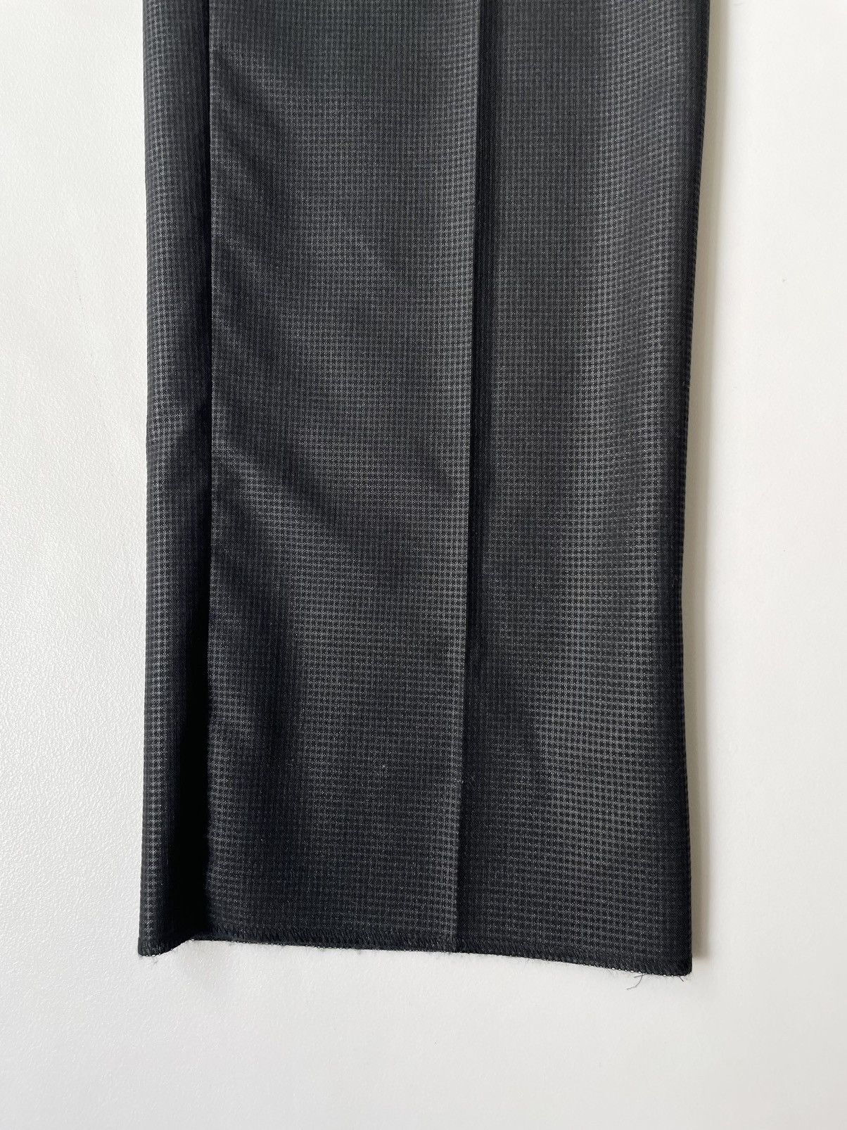 Comme des Garcons S/S 15 Black ‘Shimmer Grid Check’ Trousers Size US 34 / EU 50 - 10 Thumbnail