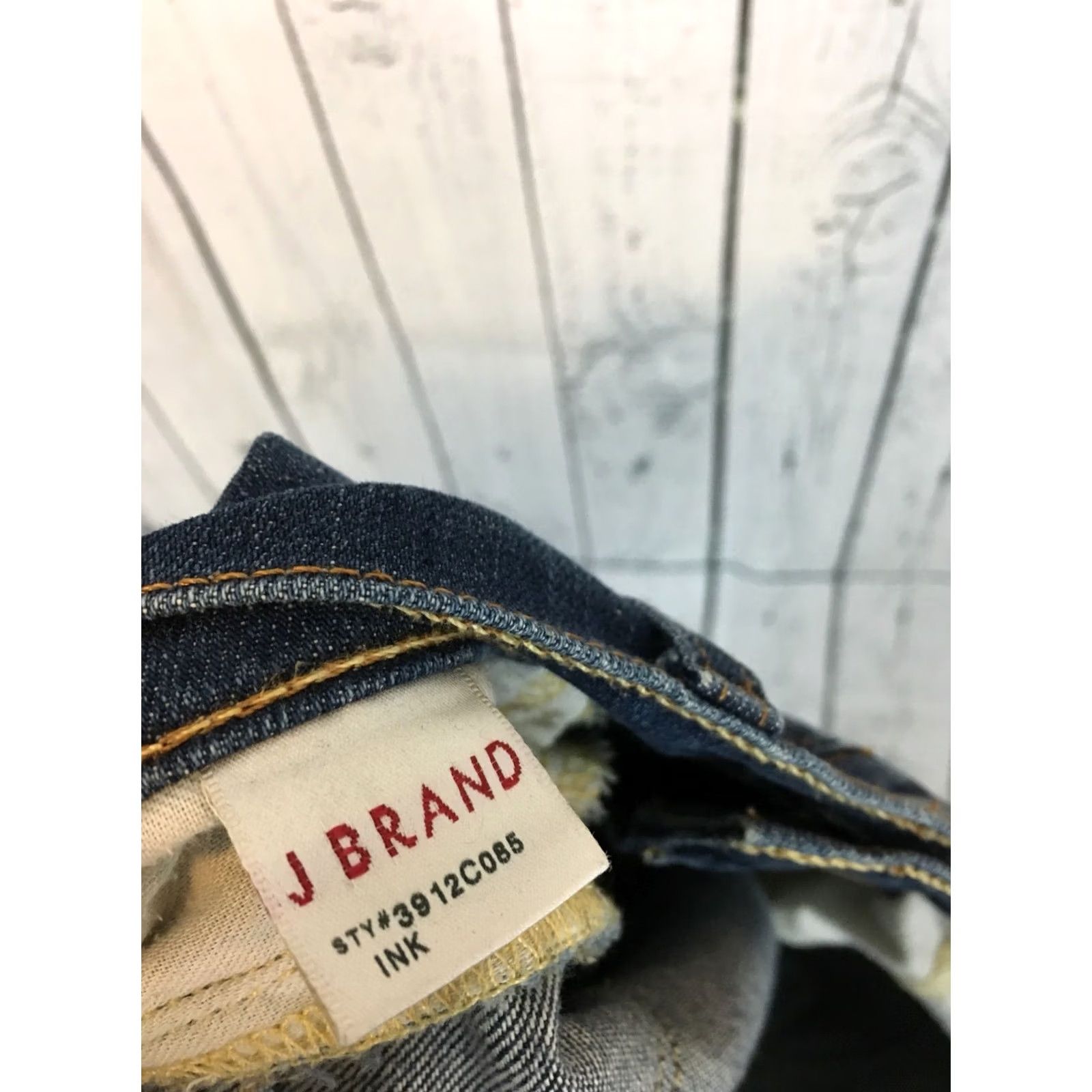 J Brand J Brand Skinny Jeans Blue Mid Rise Size 24 Women's Denim Cotton Blend 34 Inseam Slim Wash Medium Size 42" / US 20 - 5 Thumbnail