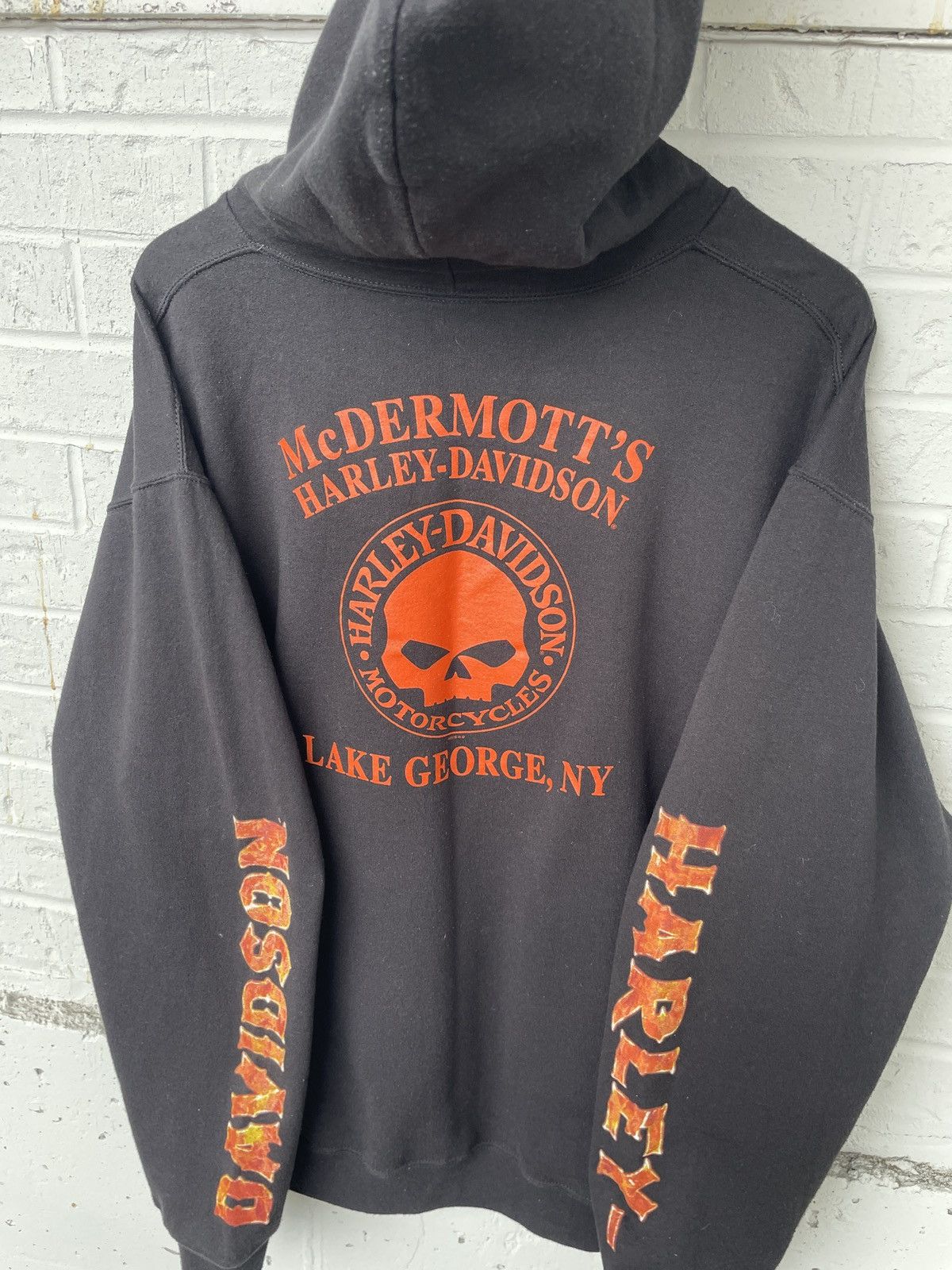 Harley Davidson Harley Davidson Flaming Phenix Hoodie Size US XL / EU 56 / 4 - 7 Thumbnail