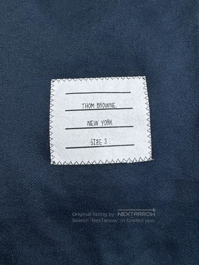 Thom Browne Thom Browne size 3 Blue Navy Collar Jacket Size 36R - 3 Thumbnail