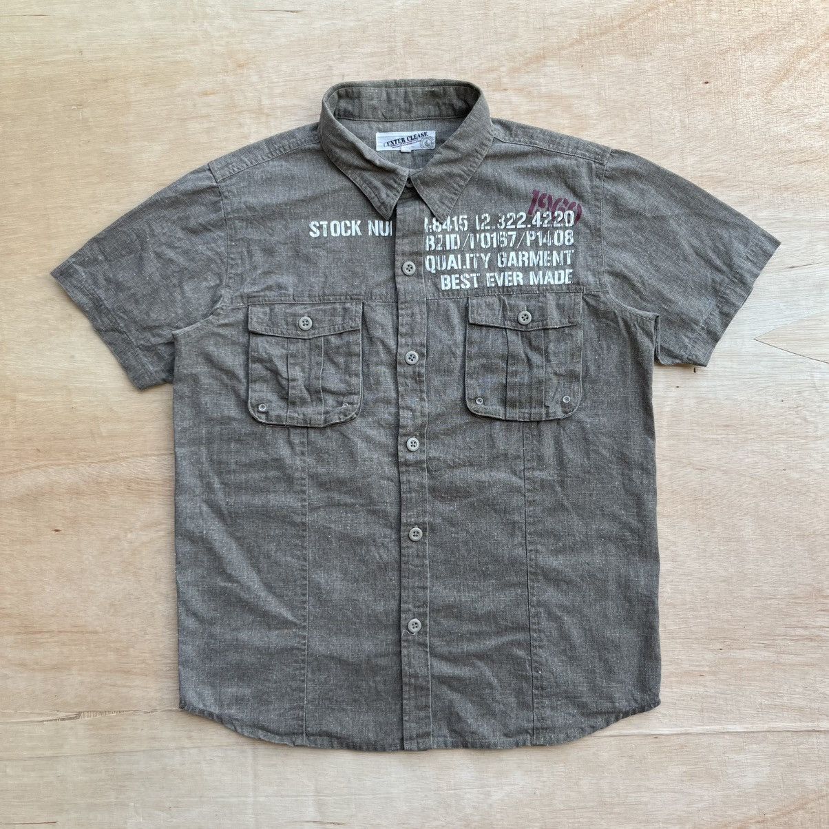 Japanese Brand CENTER CLEASE VINTAGE MILITARY ARMY STYLE LIKE REAL McCOY Size US M / EU 48-50 / 2 - 1 Thumbnail