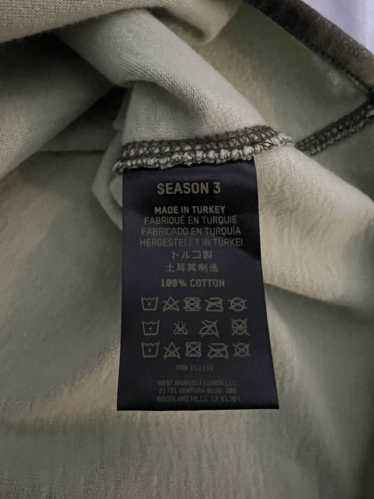 Yeezy Yeezy season 3 Size US S / EU 44-46 / 1 - 4 Thumbnail