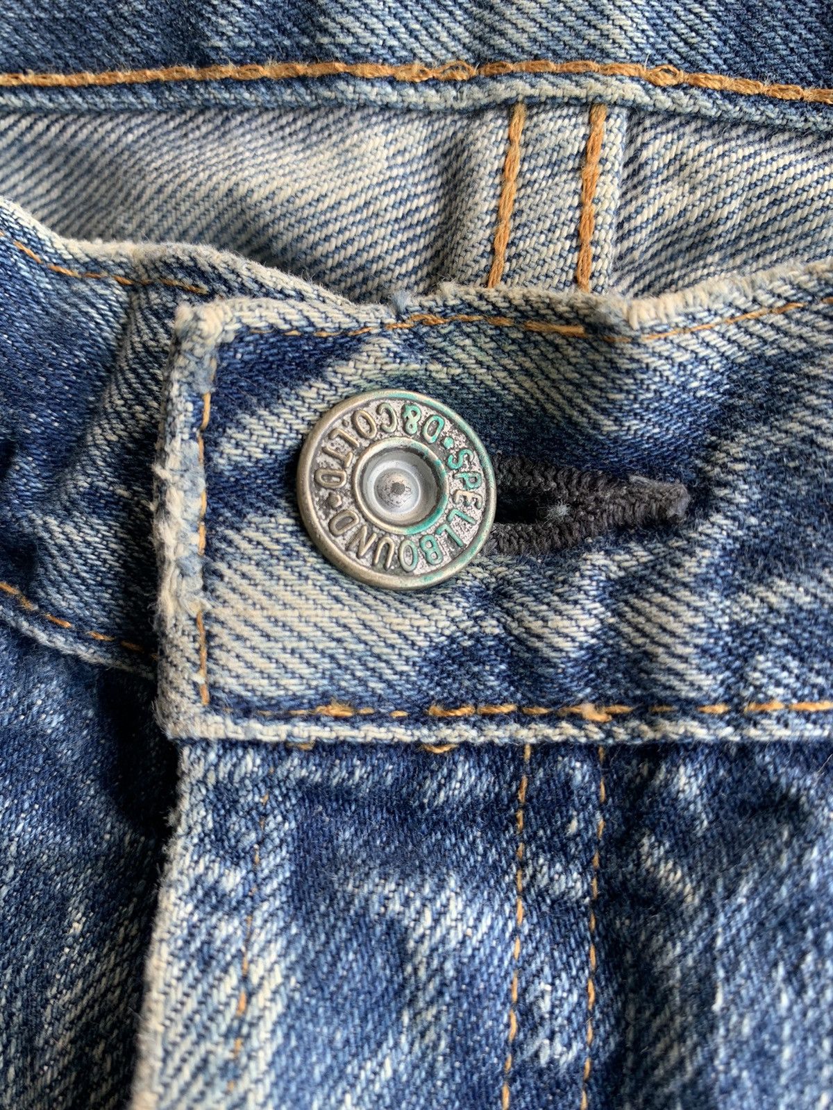 Spellbound VINTAGE SPELLBOUND SELVEDGE JAPANESE FADED DISTRESSED Size US 32 / EU 48 - 12 Thumbnail