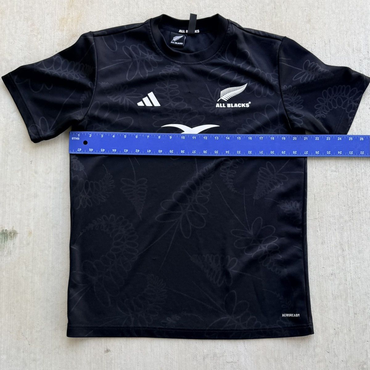 Adidas New Zealand 2016 All Blacks Rugby Union Jersey Men Small Size US S / EU 44-46 / 1 - 6 Thumbnail