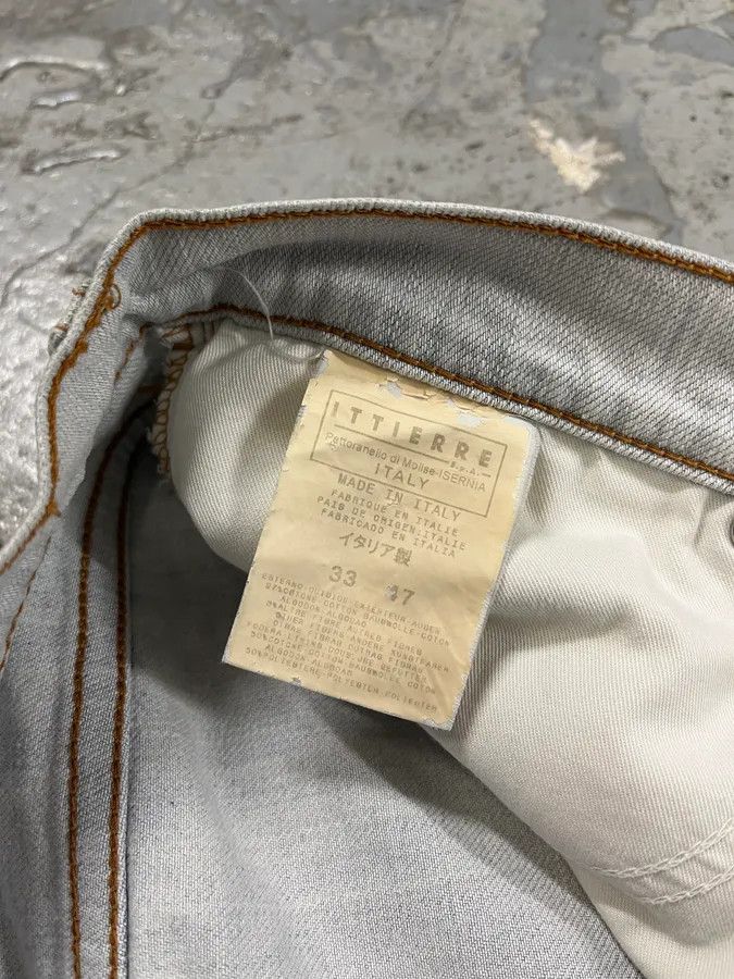 Just Cavalli 2000s Cavalli Distressed White Jeans Size US 30 / EU 46 - 13 Thumbnail