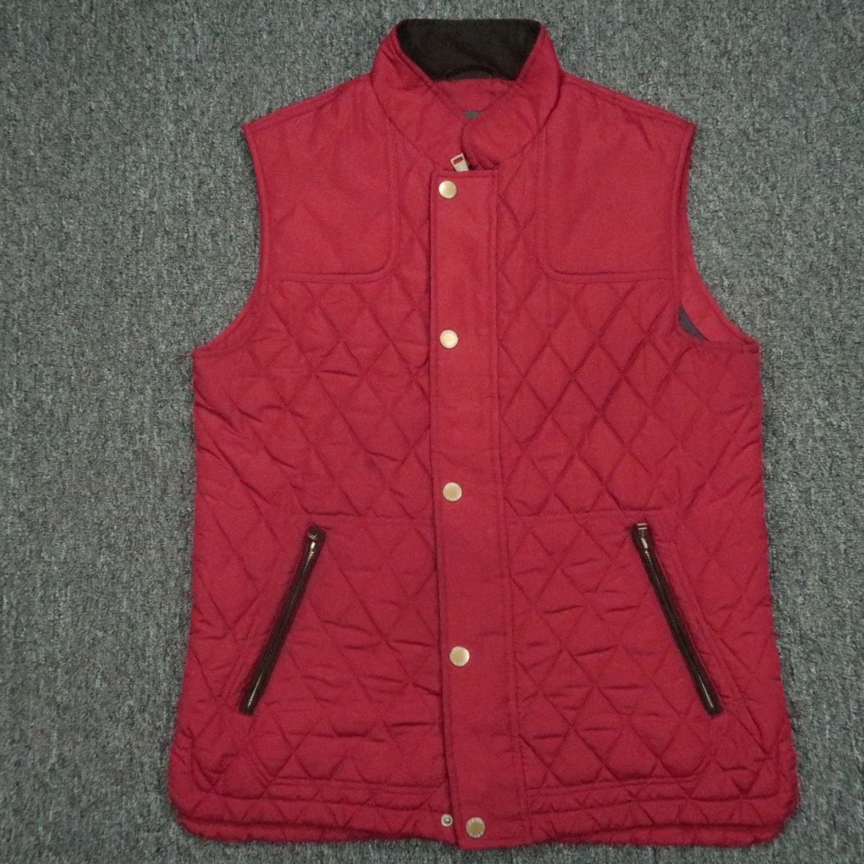 Orvis Orvis Vest Men Medium Red RT7 Quilted Full Zip Pockets Softshell Fall Winter Spring Summer Mid-Length Cardigan Style Size US M / EU 48-50 / 2 - 2 Thumbnail