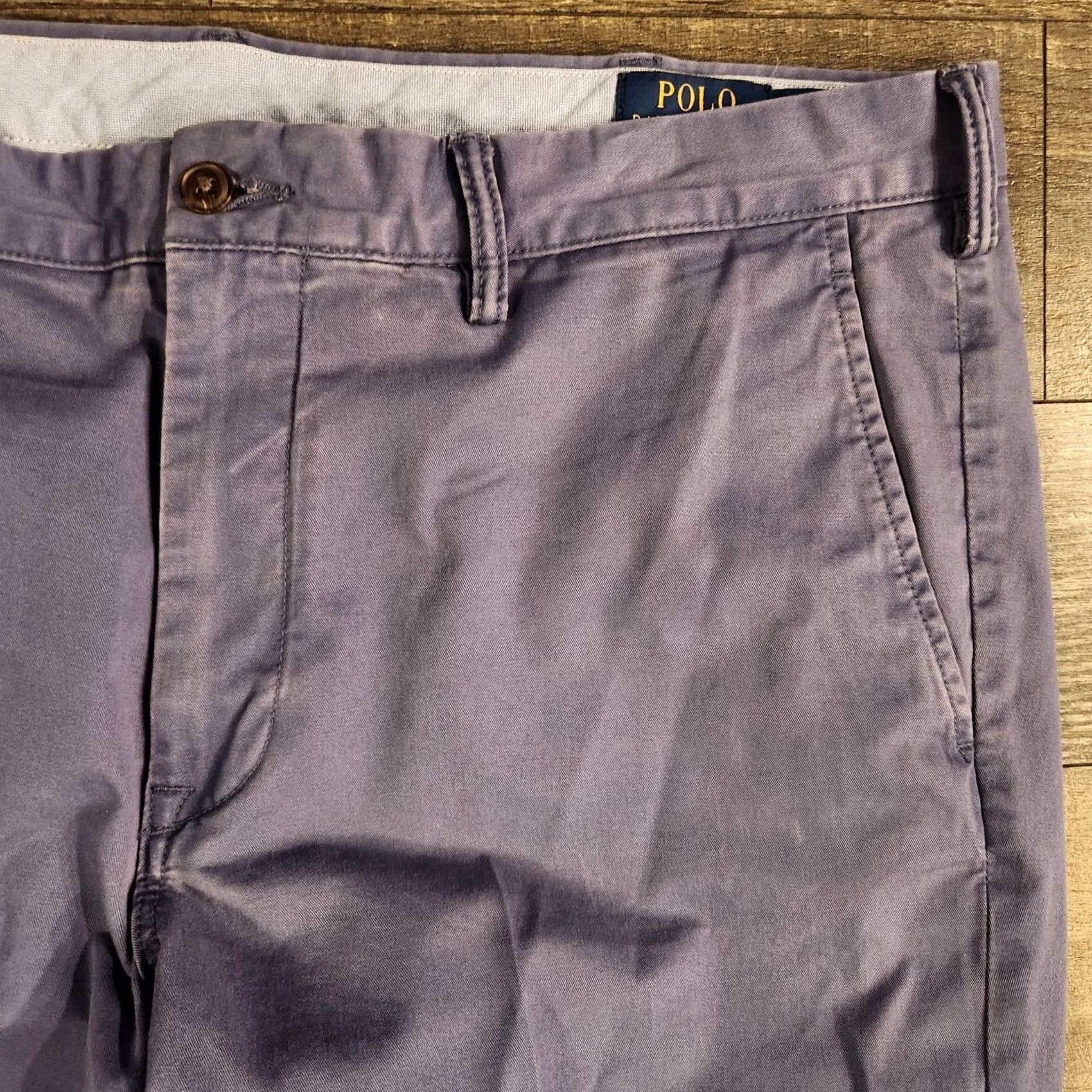 Polo Ralph Lauren Polo Ralph Lauren Pants Mens 38 Blue 38x30 Chino Stretch Staight Fit Preppy Cotton Size US M / EU 48-50 / 2 - 4 Thumbnail