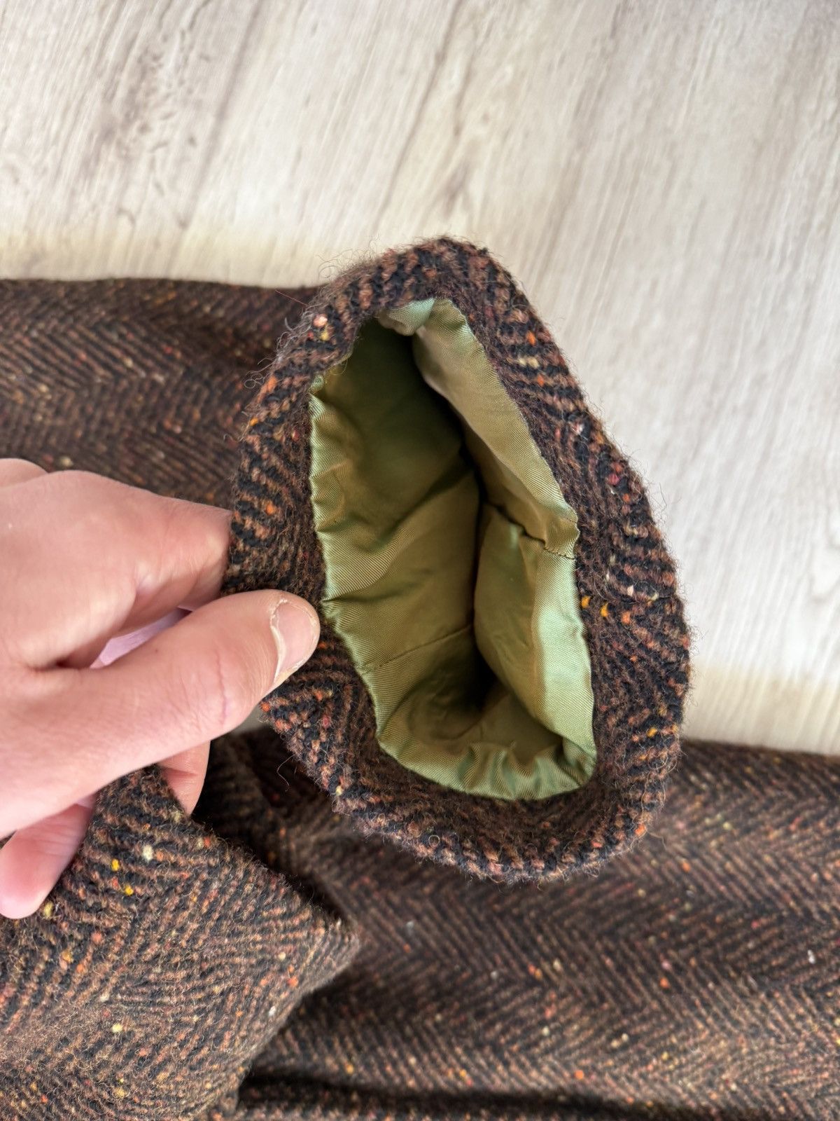 East Harbour Surplus East Harbour Surplus Belted Herringbone Wool Alpaca Coat Size US M / EU 48-50 / 2 - 11 Thumbnail