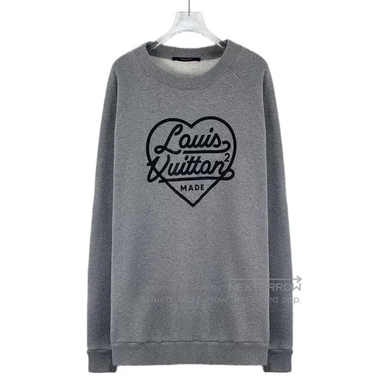 Louis Vuitton Louis Vuitton Nigo2 co-branded 22 grey love logo printed c Size US XXL / EU 58 / 5 - 1 Thumbnail