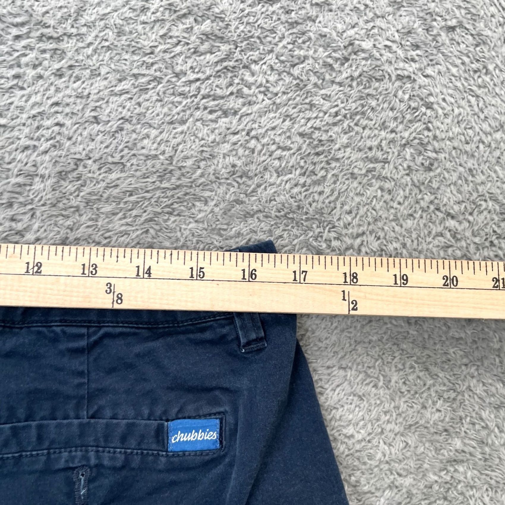 Chubbies Chubbies Shorts Mens 34 Blue Chino Cotton Twill Golf Tennis Resort Wear Outdoor Shirt/Shorts? Size US 34 / EU 50 - 8 Thumbnail