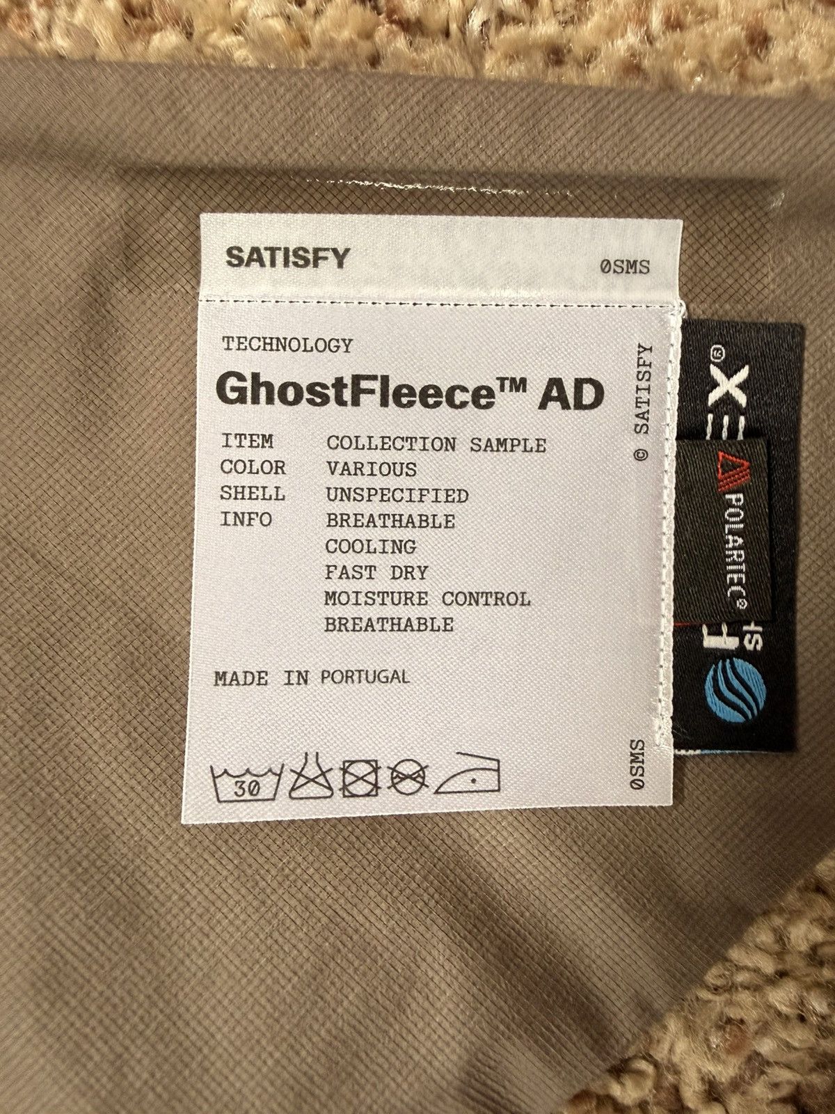 Satisfy Satisfy GhostFleece AD Bandana Size ONE SIZE - 3 Thumbnail