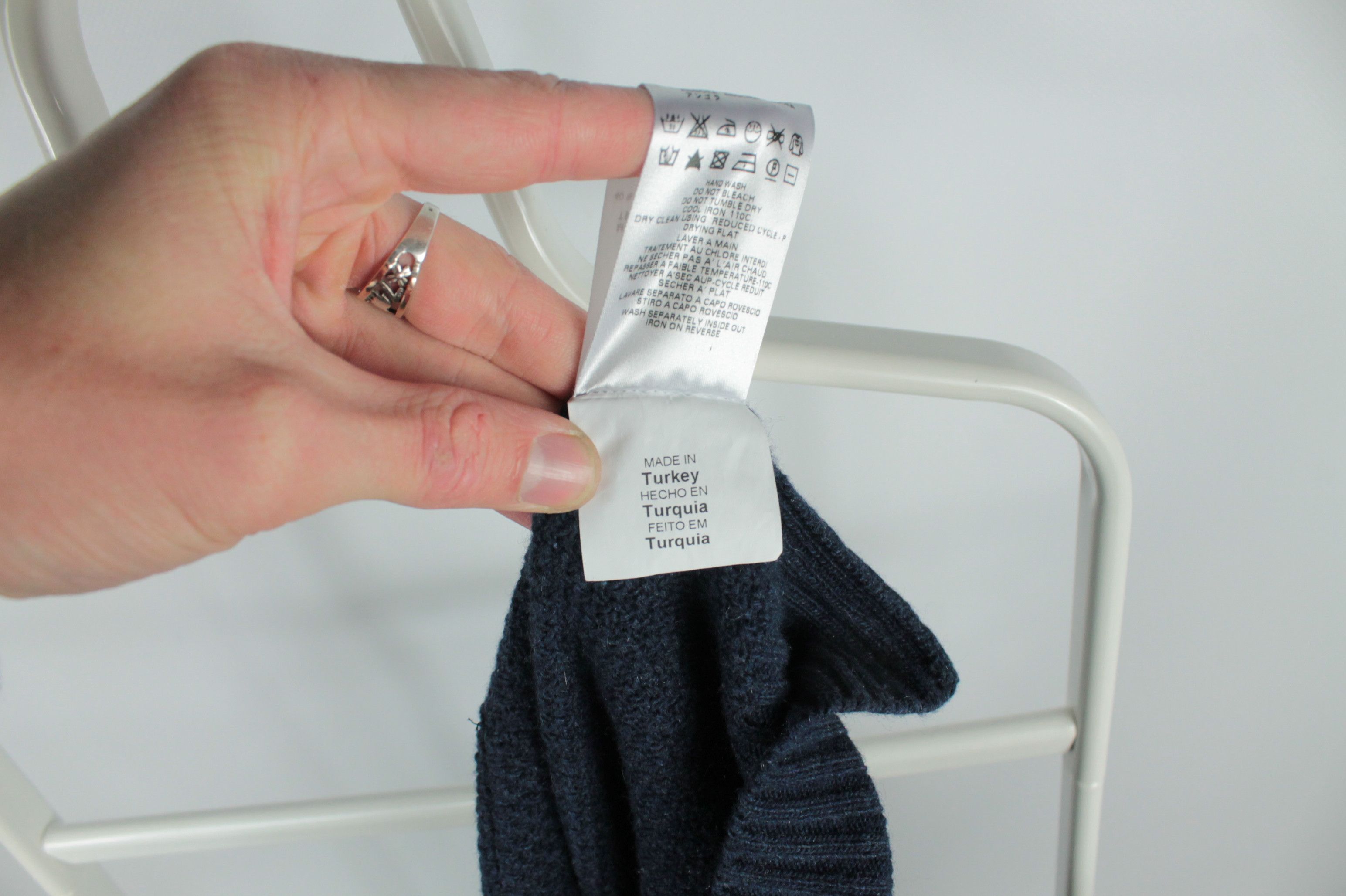 See by Chloe See by Chloe Blue Wool Pullover Sweater With Pocket Size S / US 4 / IT 40 - 8 Thumbnail