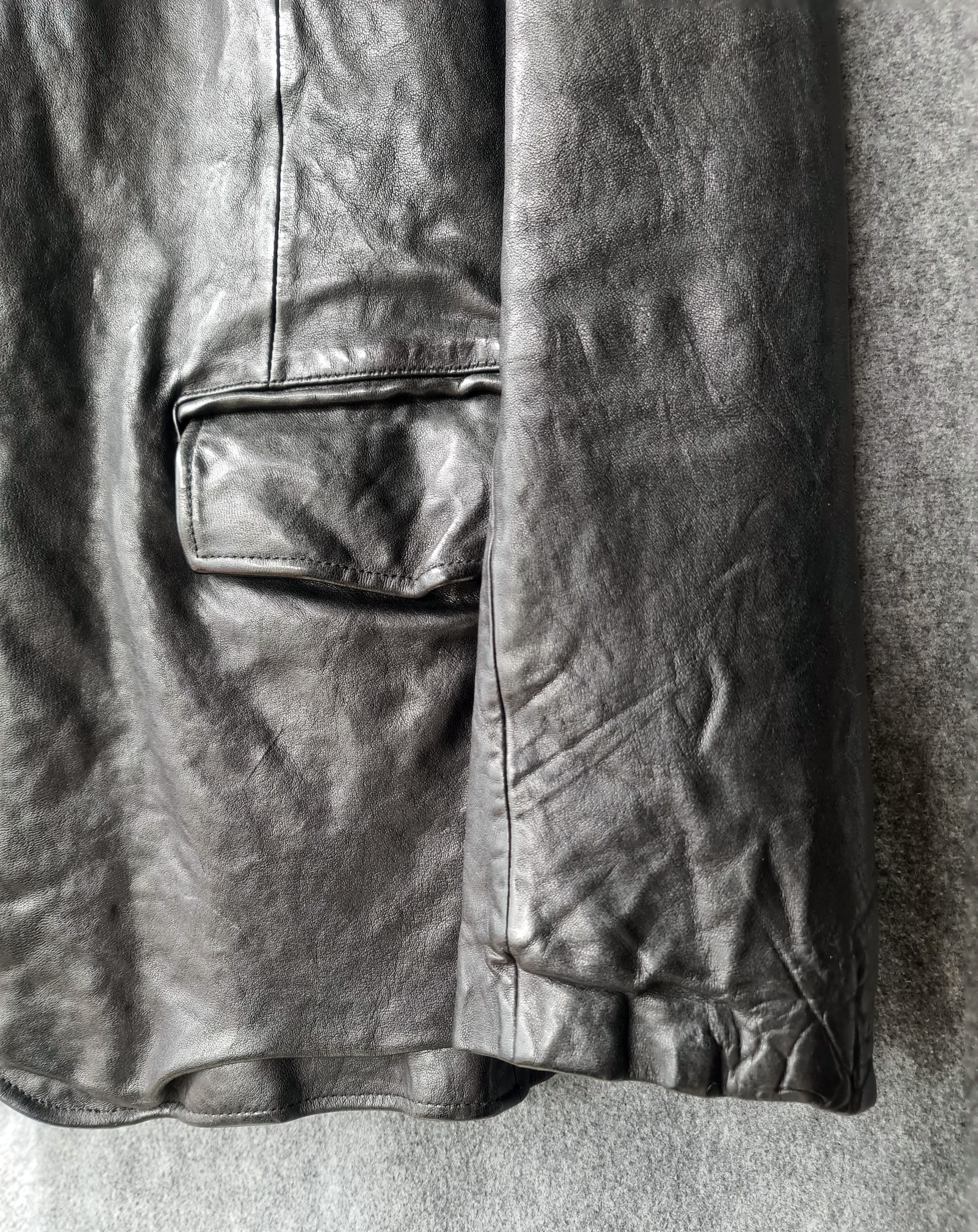 Italian Designers D&G Leather Jacket or Leather Blazer Size US L / EU 52-54 / 3 - 7 Thumbnail