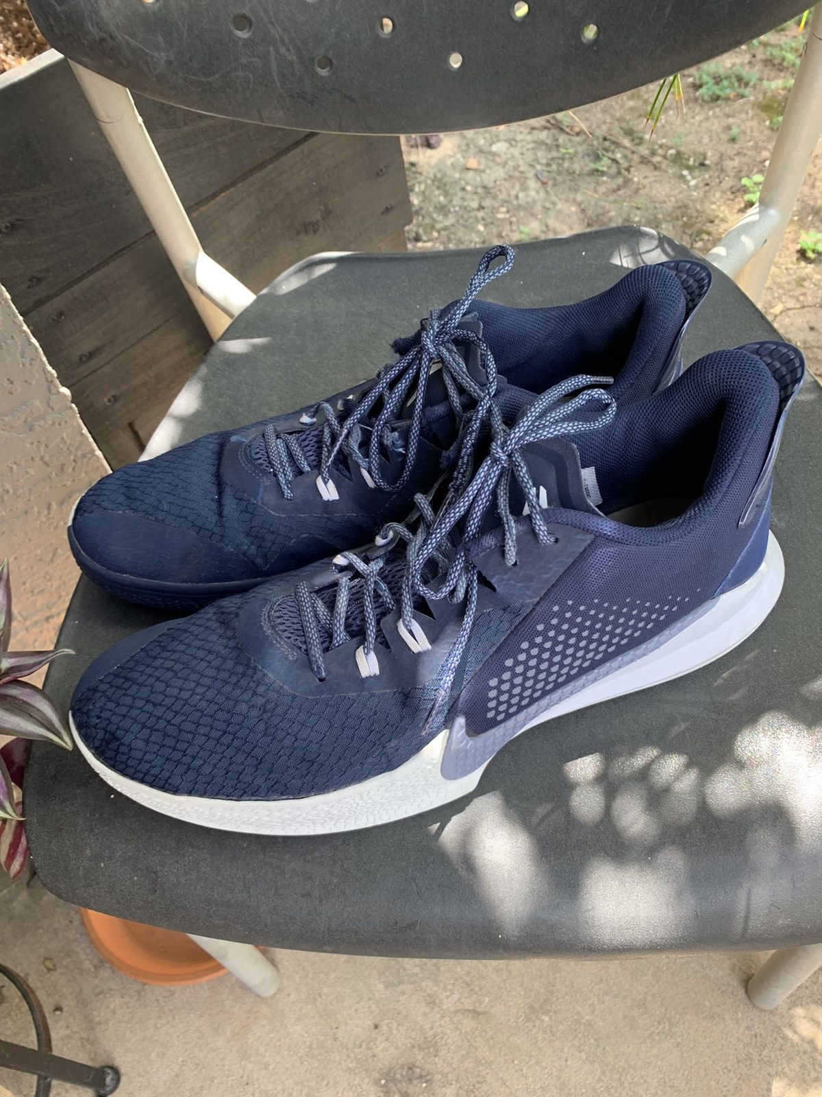 Nike Mamba Fury Midnight Navy Size US 14 / EU 47 - 5 Thumbnail