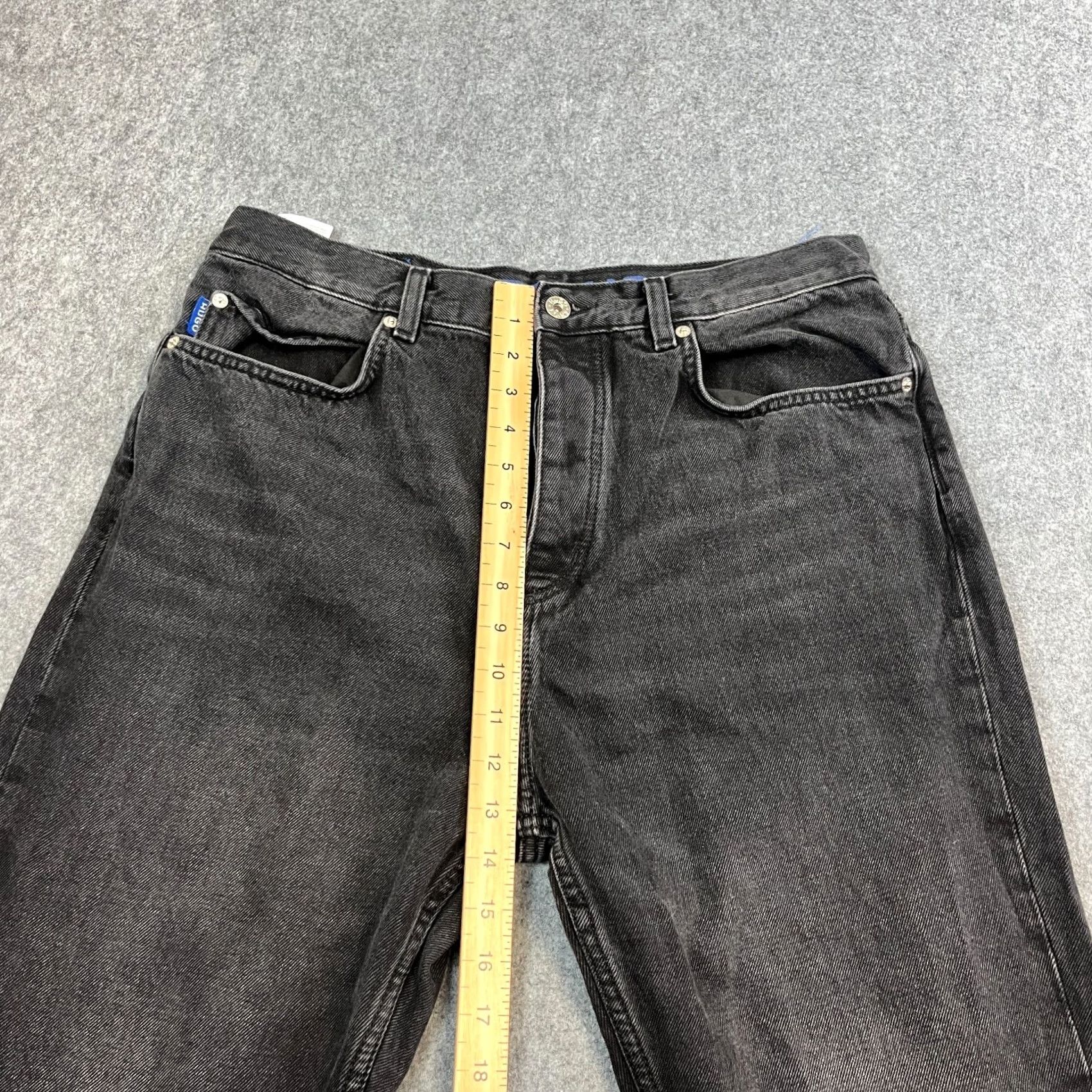 Hugo Boss HUGO BOSS Jeans Straight 32 32 Dark Grey Cotton Denim Relaxed Men Regular Size 32 Jeans Size US 32 / EU 48 - 5 Thumbnail