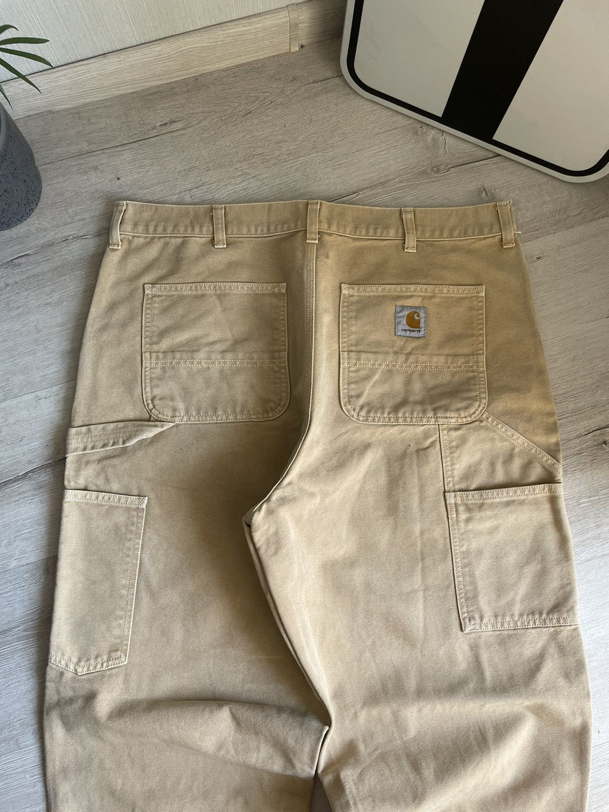 Vintage Vintage Carhartt Wip Single Knee Pant Carpenter Grunge Y2k Size US 36 / EU 52 - 5 Thumbnail