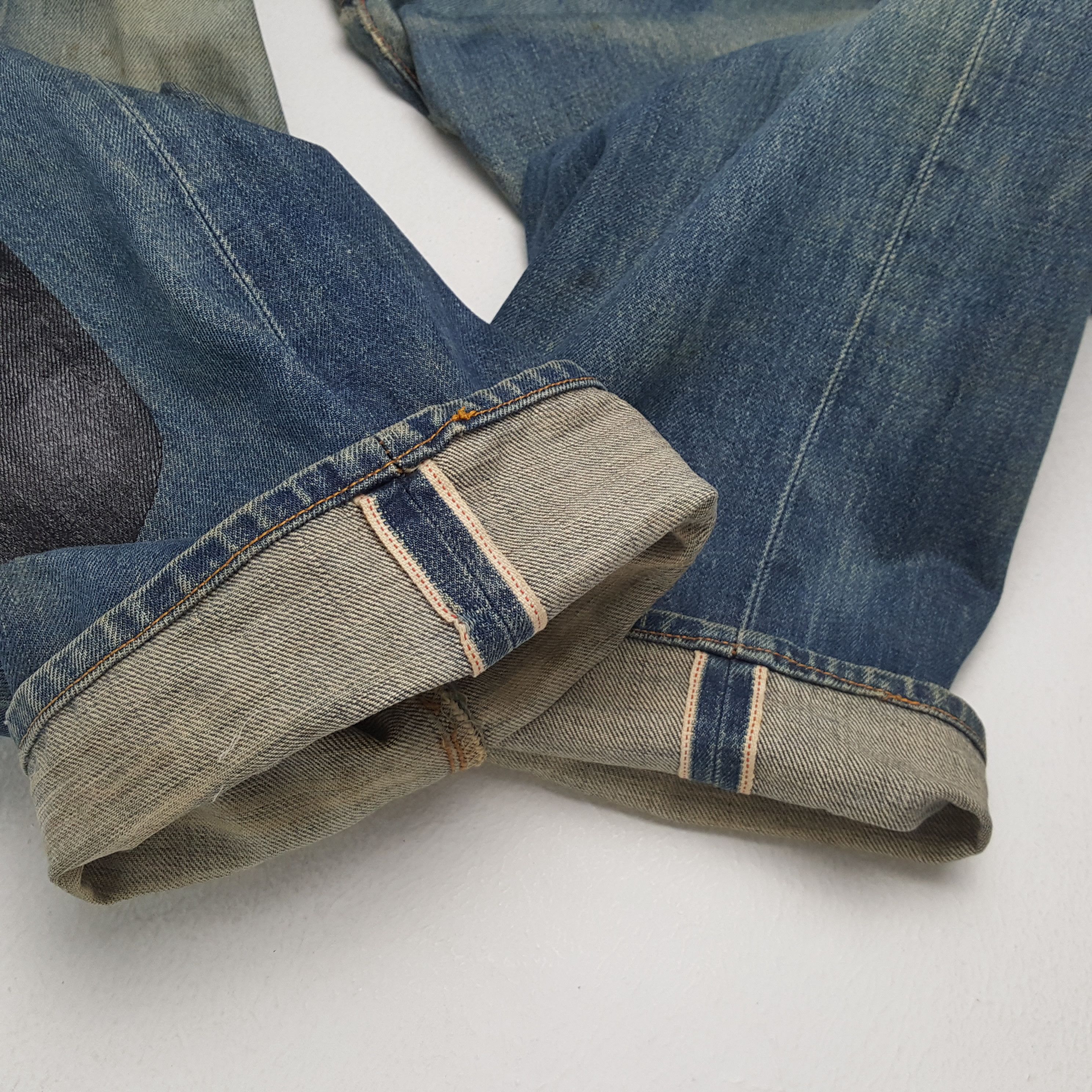 Evisu × Japanese Brand × Vintage Vintage EVISU Japanese Brand Daicock Custom Style Jeans Size US 30 / EU 46 - 12 Thumbnail