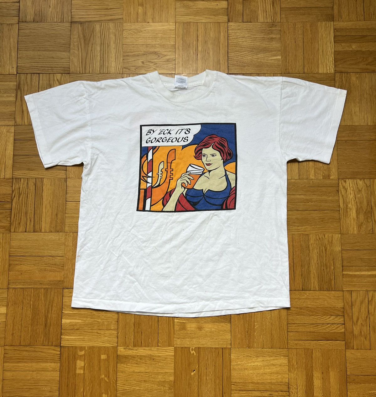 Vintage Boddingtons Bitter Of Manchester Souvenir Vintage 90s Size US XL / EU 56 / 4 - 3 Thumbnail