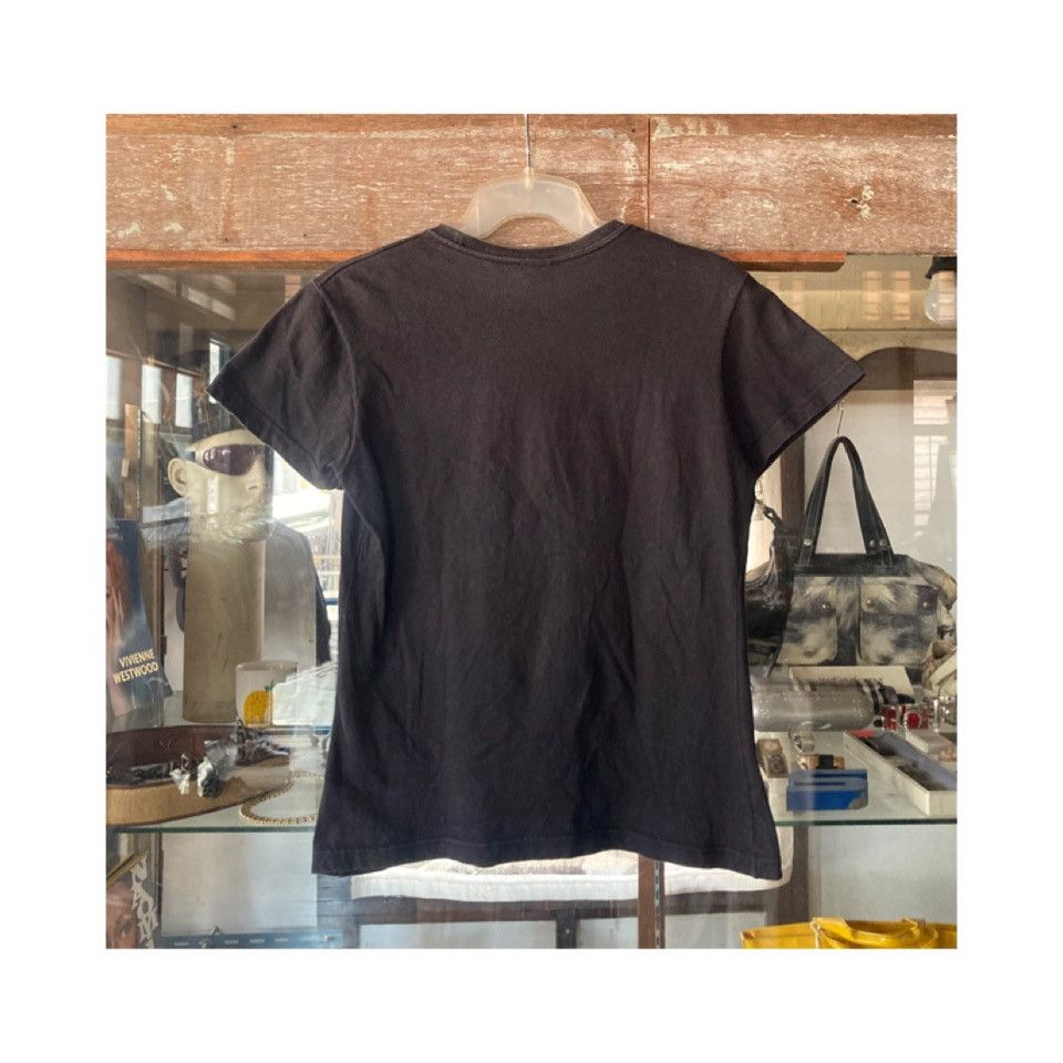 Armani Exchange Vintage Armani Exchange Basic Logo Baby Doll Tee Size M / US 6-8 / IT 42-44 - 5 Thumbnail