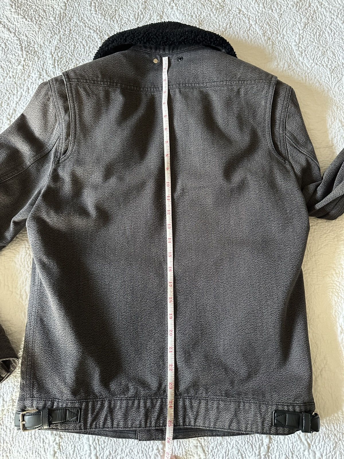 Louis Vuitton Authentic Louis Vuitton Denim Jacket with Shearling Collar Size US S / EU 44-46 / 1 - 25 Thumbnail