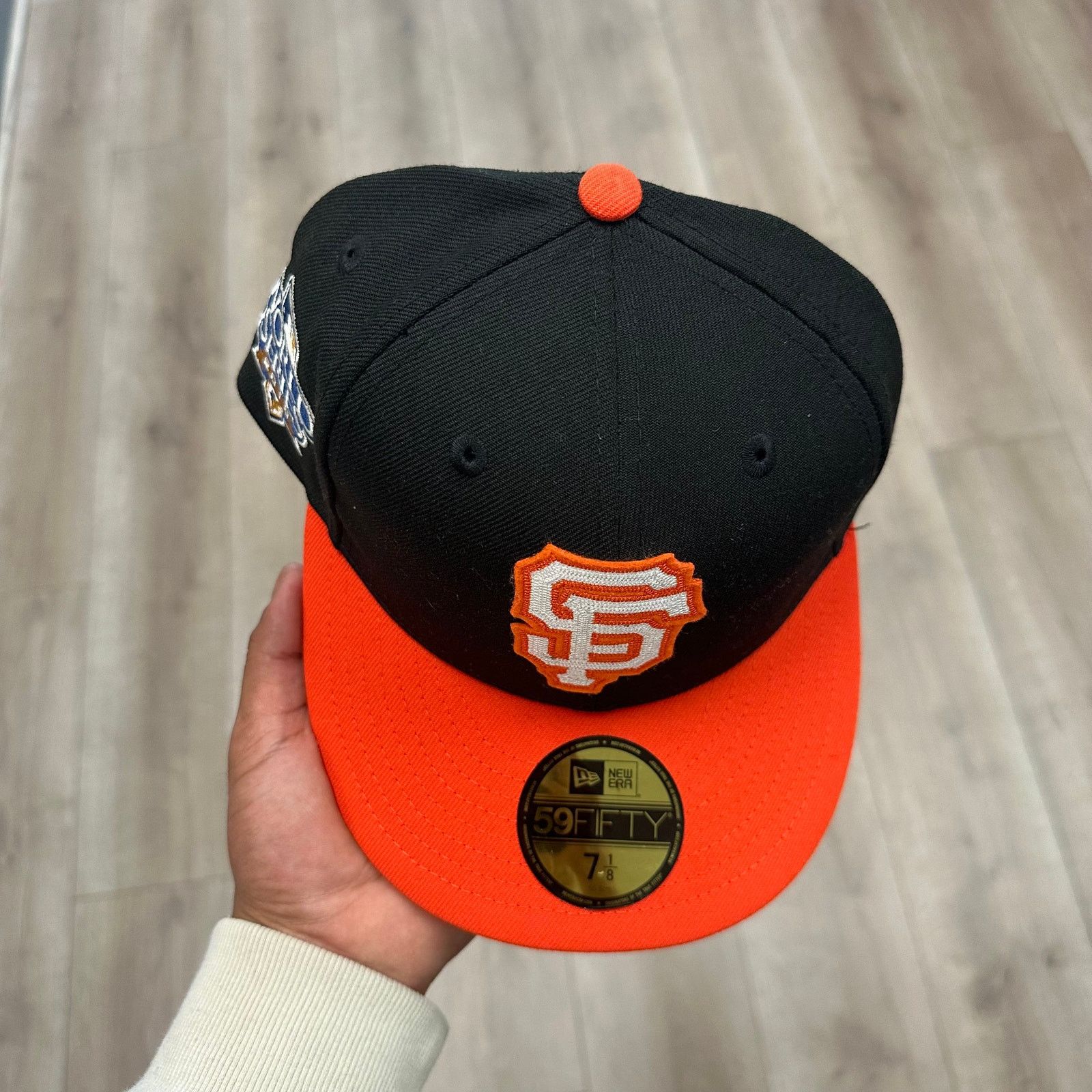 New Era New Era Letterman San Francisco Giants Fitted Hat Cap 7 1/8 Size ONE SIZE - 3 Thumbnail