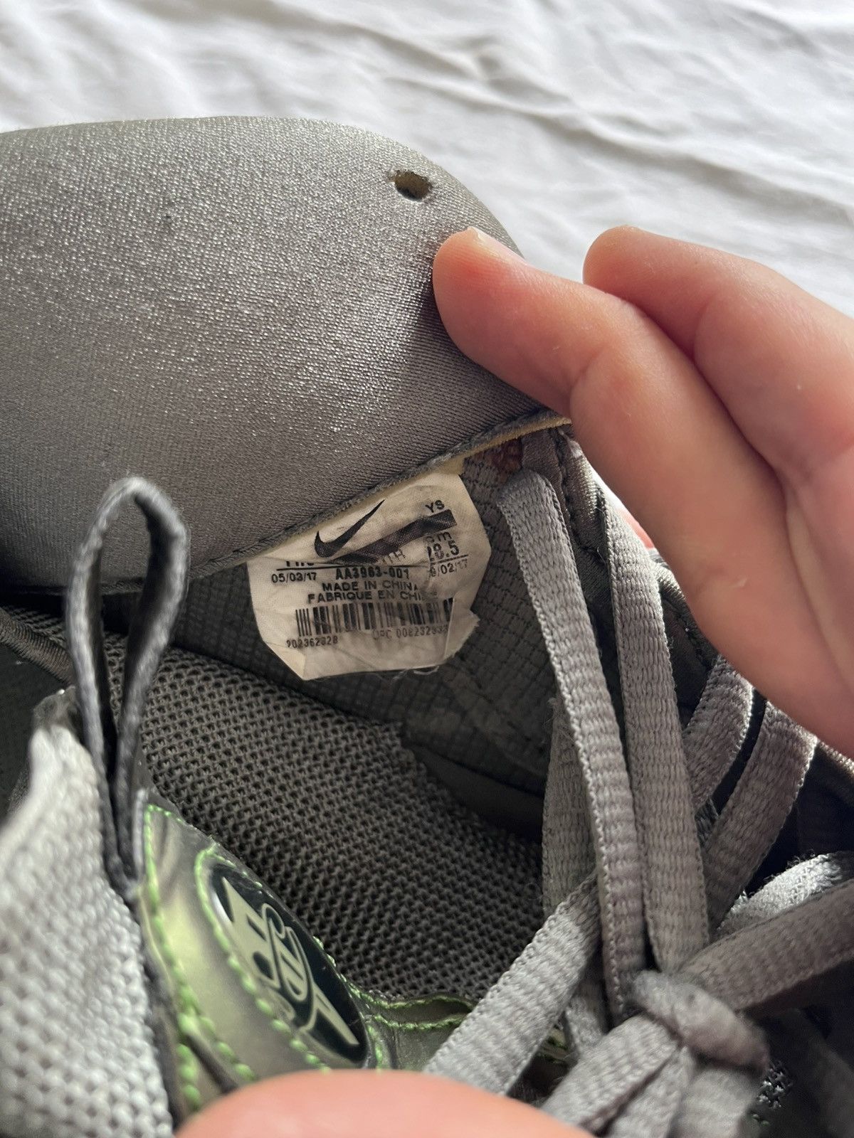 Nike Nike Foamposite Green Size US 10.5 / EU 43-44 - 7 Thumbnail