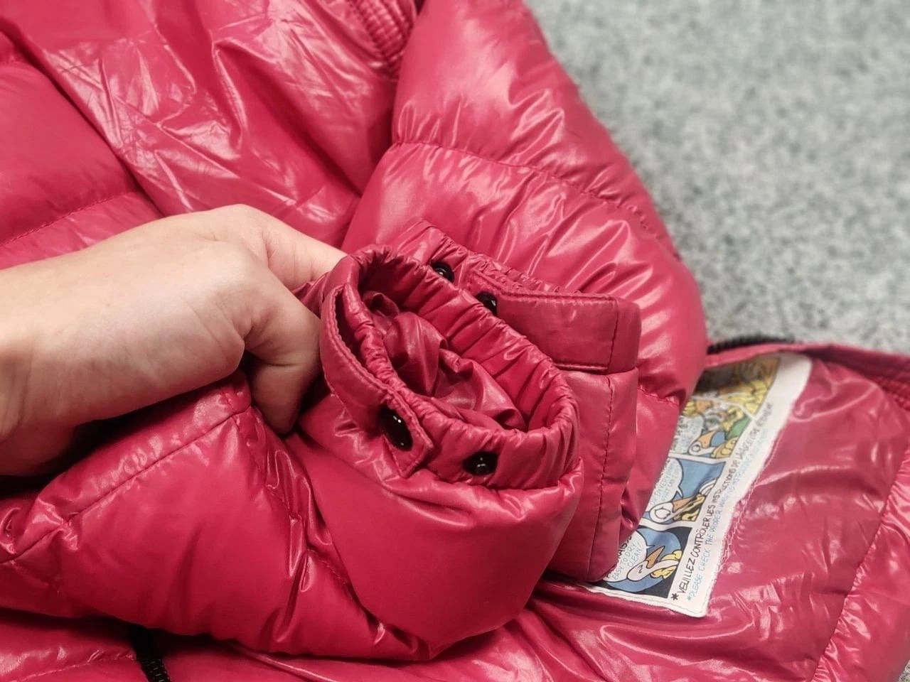 Moncler Moncler Bady giubbotto Glossy pink womens hooded down Jacket Size M / US 6-8 / IT 42-44 - 13 Thumbnail