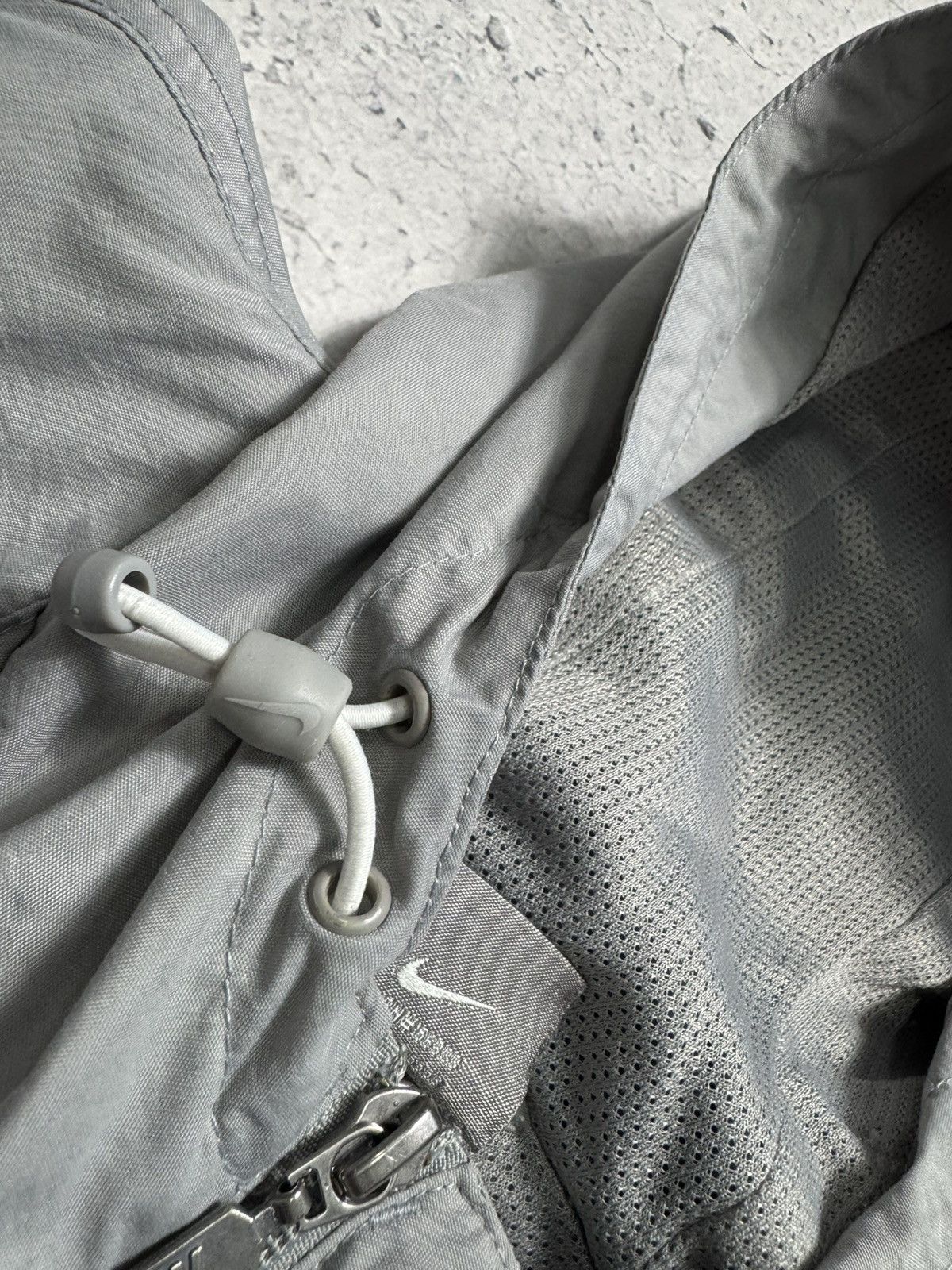 Nike Nike Vintage Anorak Nylon Jacket Swoosh Drill Hype Y2K Size US L / EU 52-54 / 3 - 9 Thumbnail